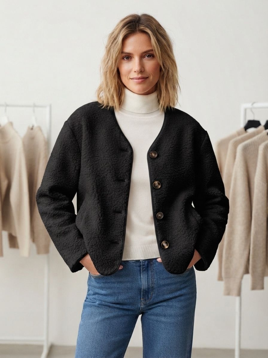 Veste style teddy (x5)
