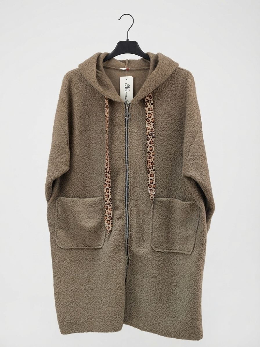 Manteau zippée avec capuche (x6)