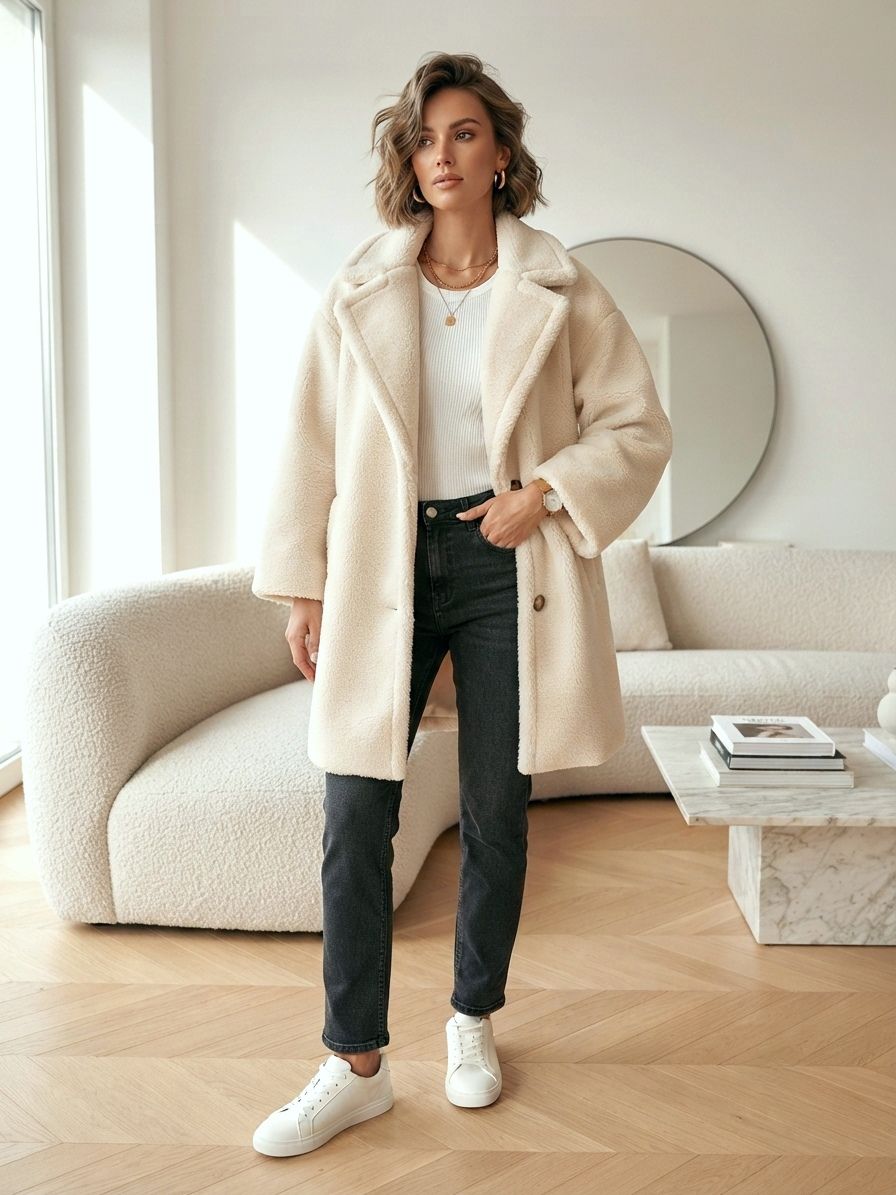 Manteau Teddy OverSize(x4)