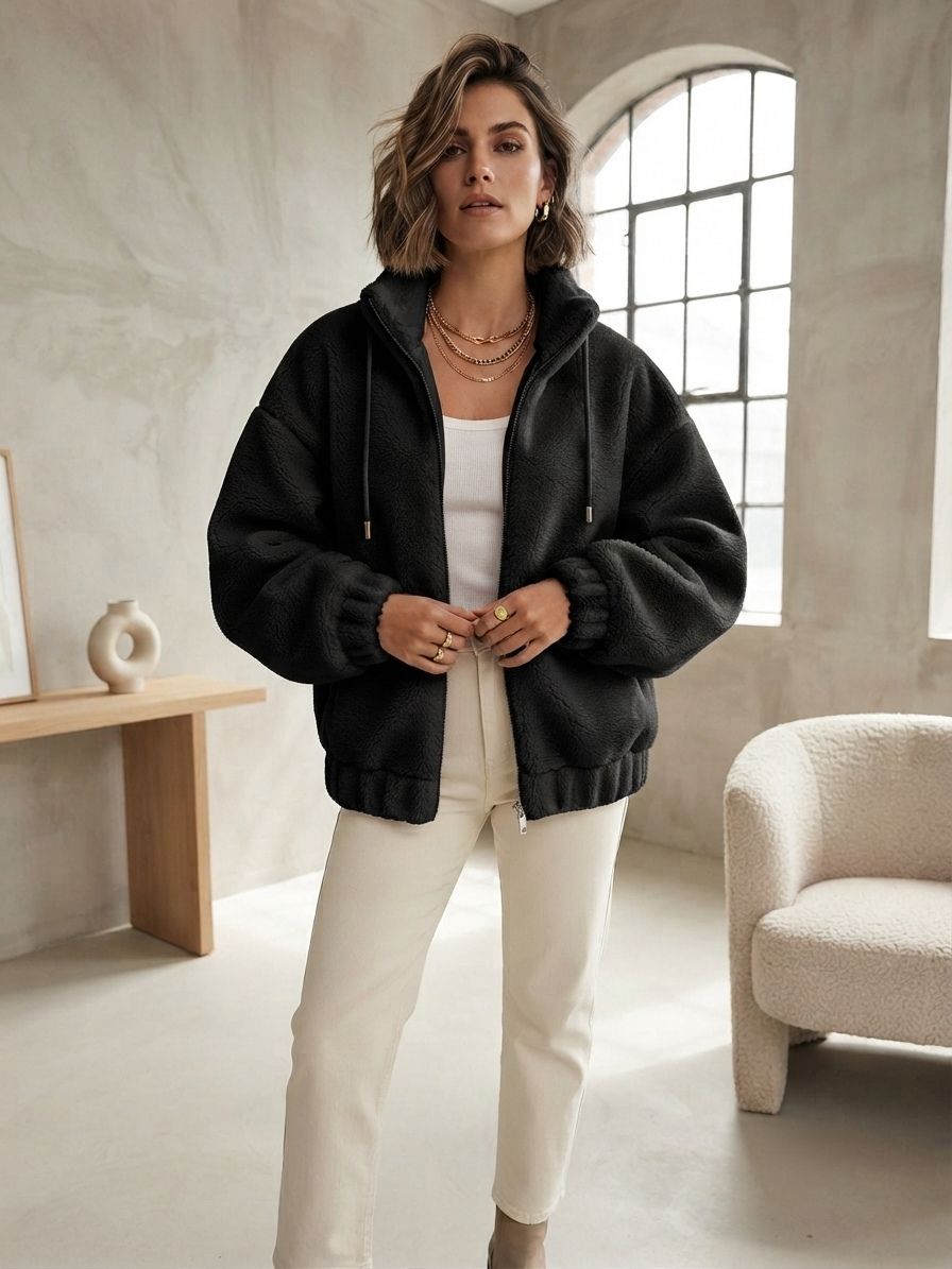 Manteau Teddy OverSize (x4)