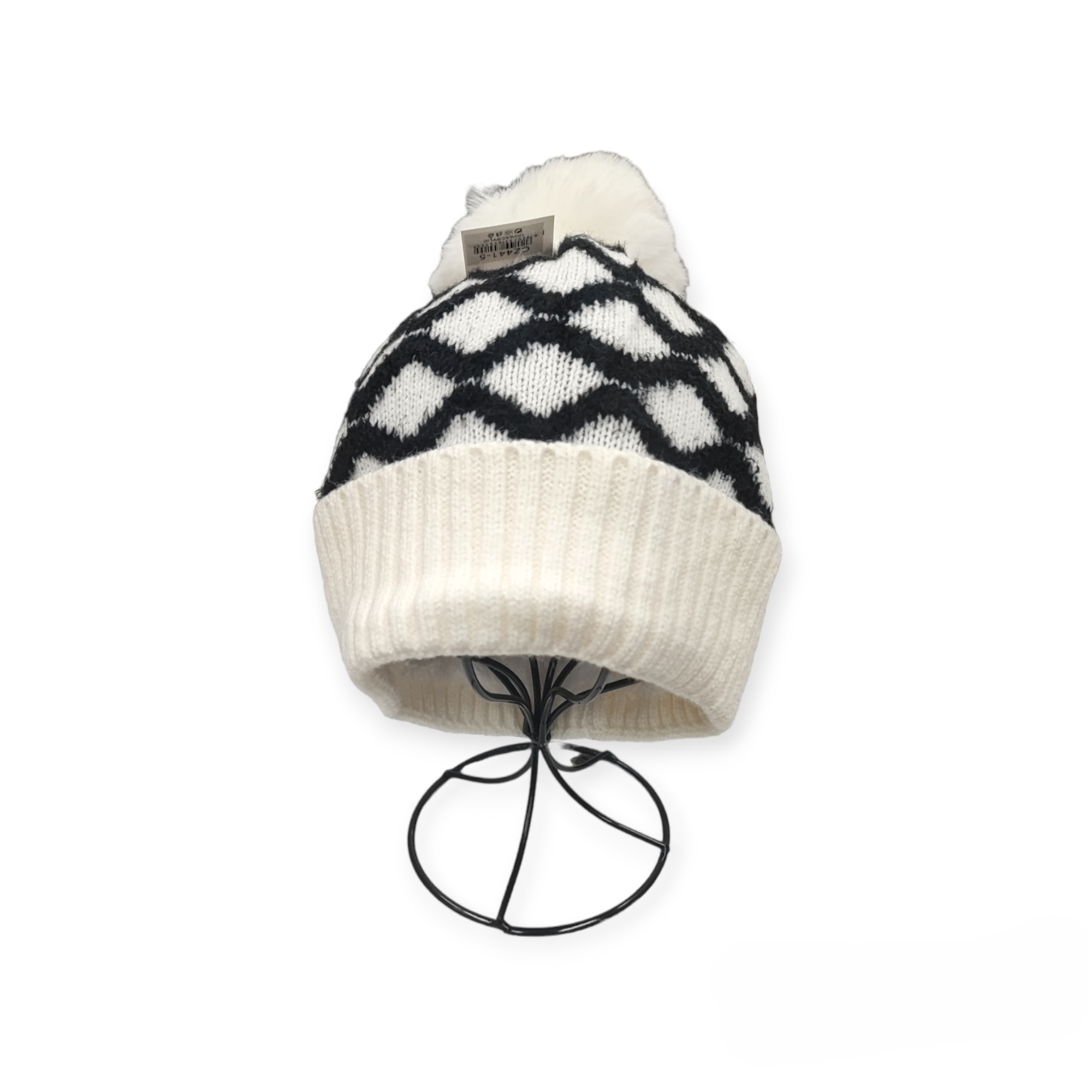 Bonnet Femme fourré pompon (x12) #5