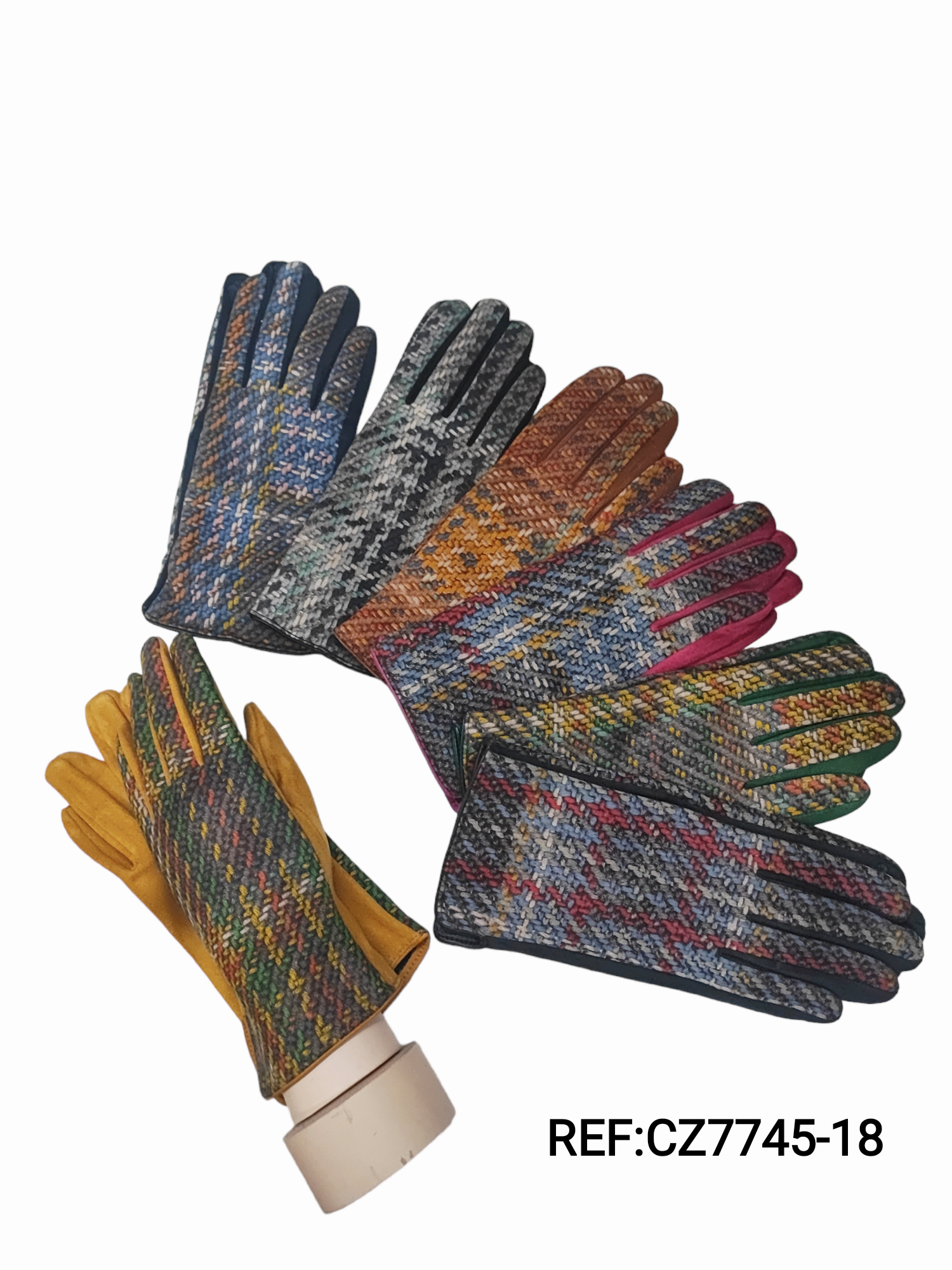 LOT DE 12 - Gants tactiles Femme #18