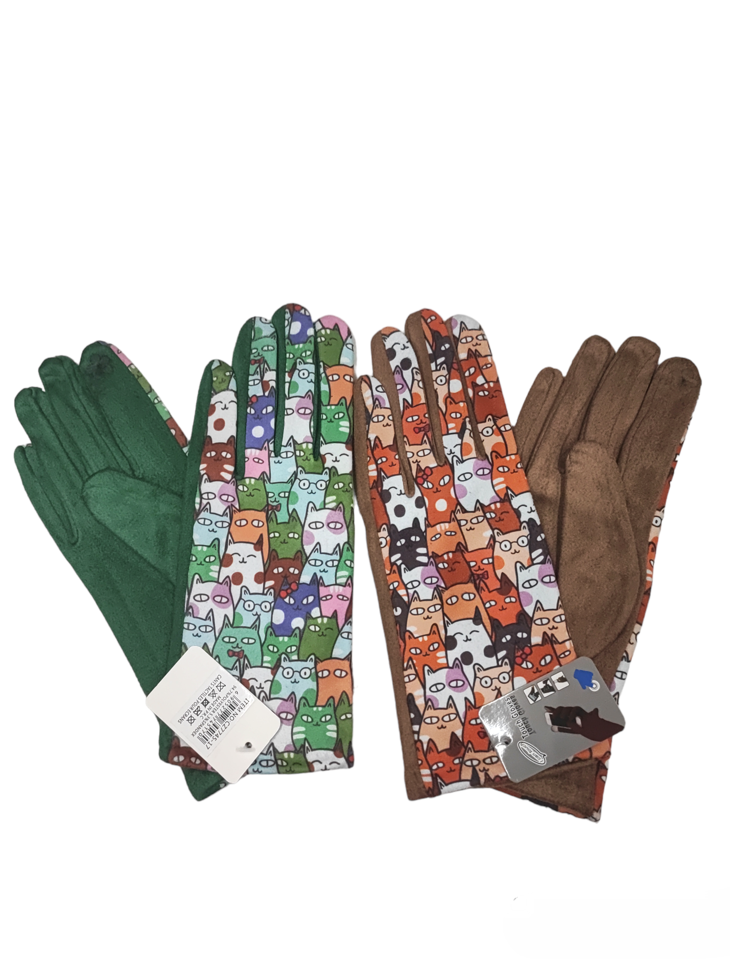 LOT DE 12 - Gants tactiles Femme #17