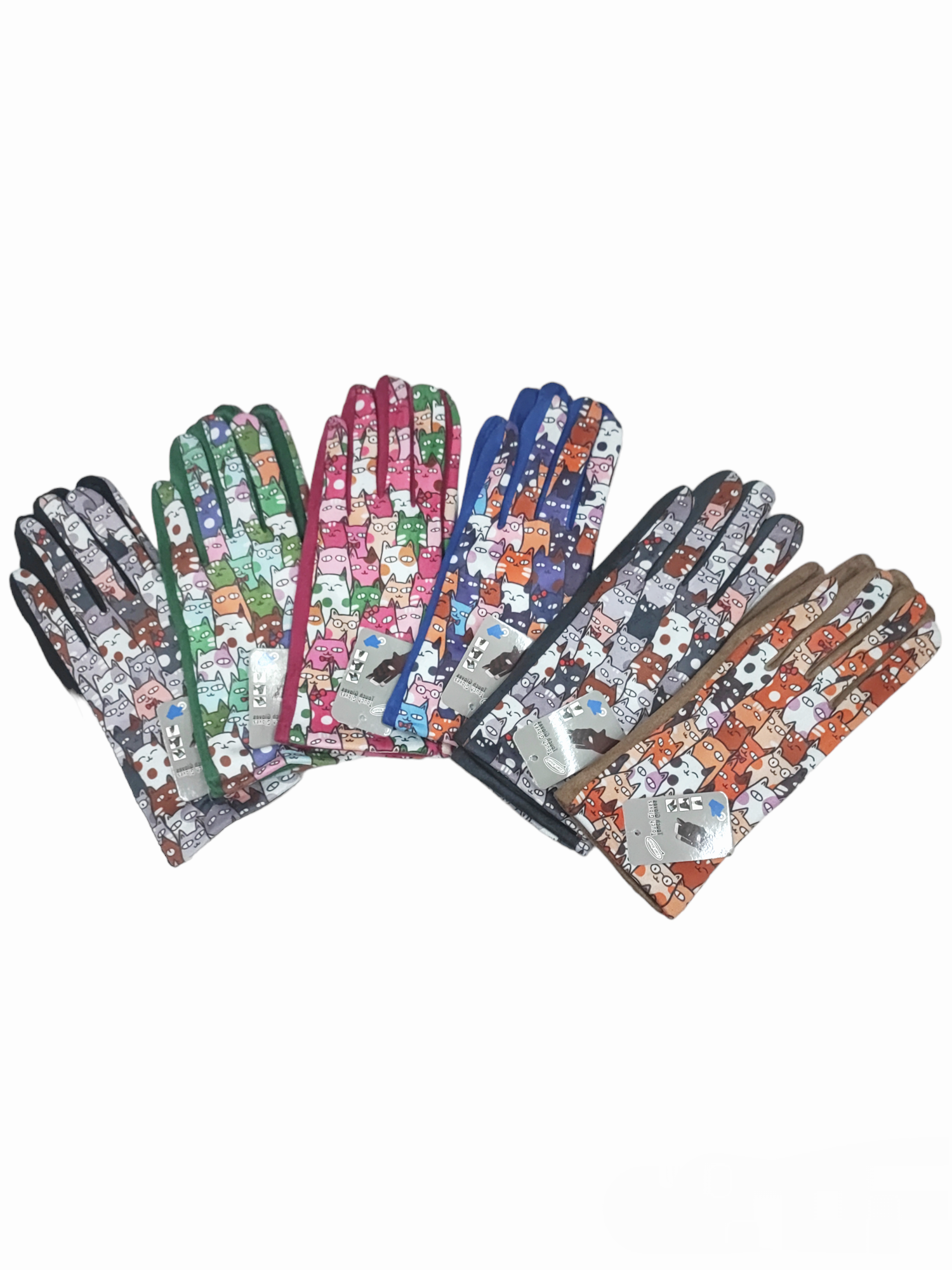 LOT DE 12 - Gants tactiles Femme #17