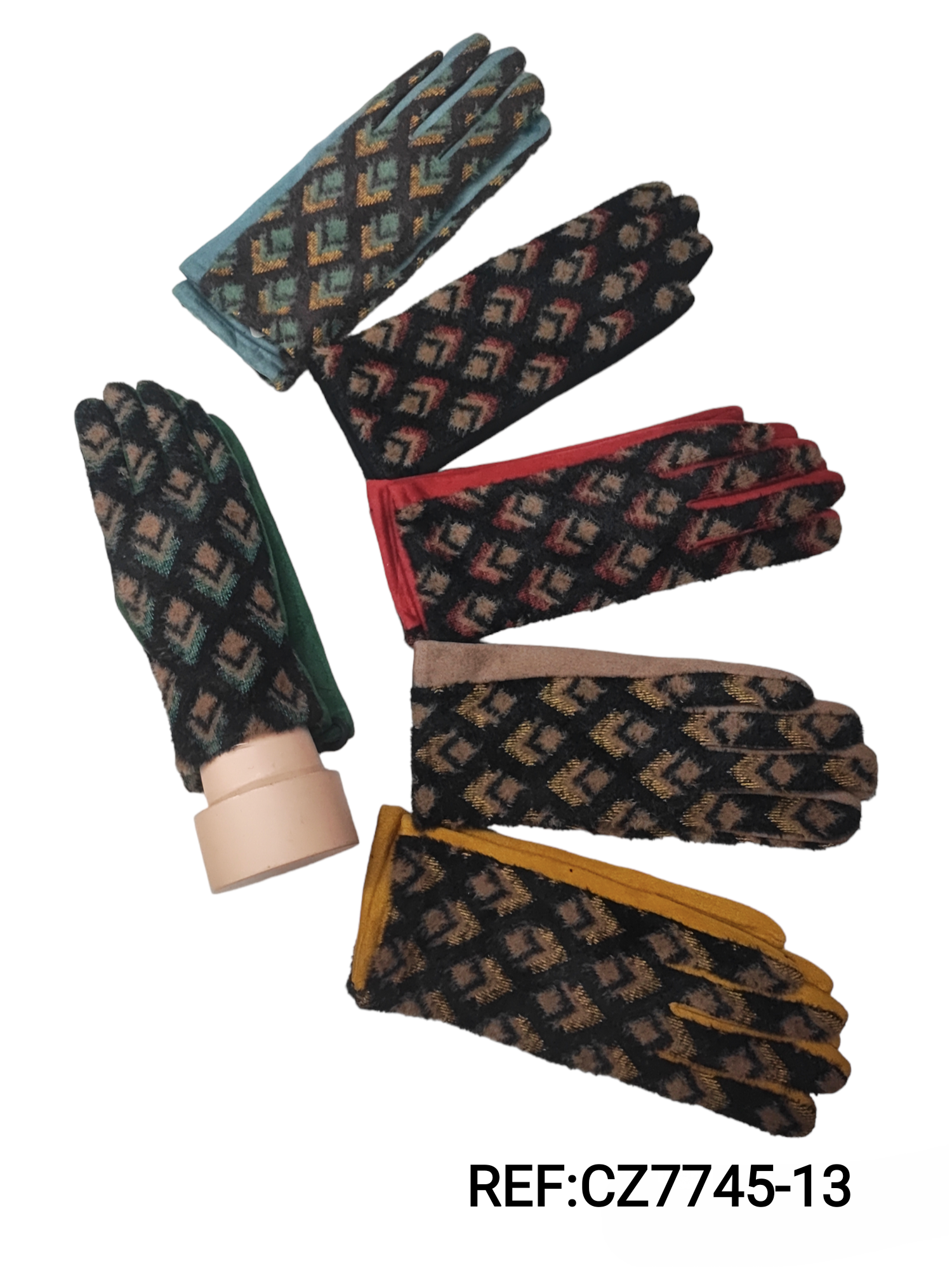 LOT DE 12 - Gants tactiles Femme #13