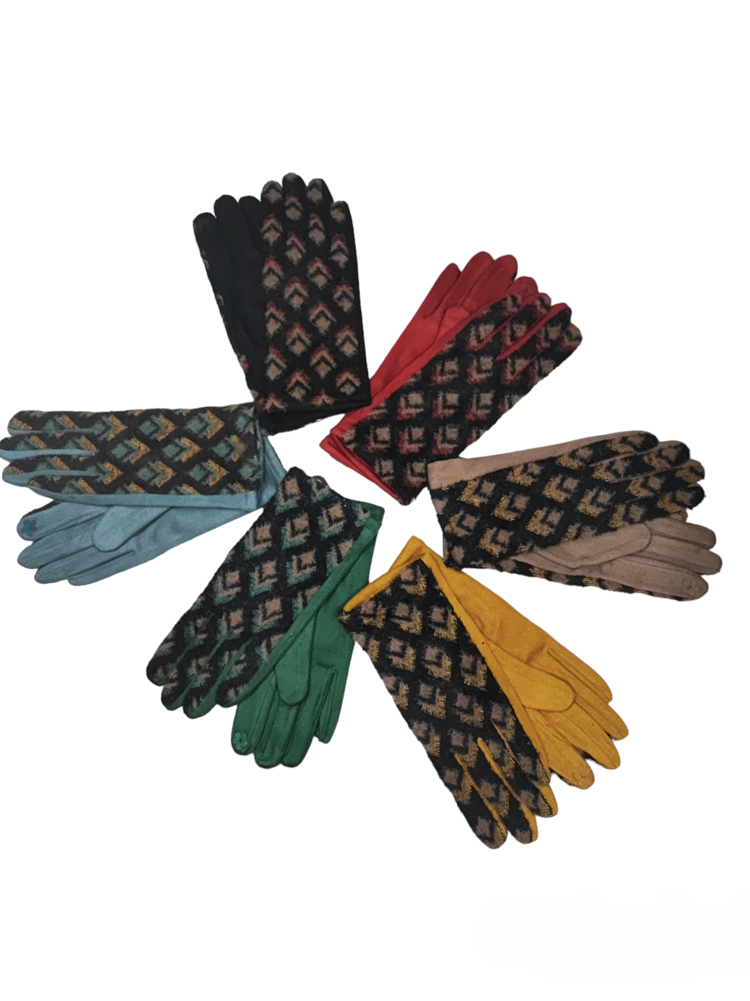 LOT DE 12 - Gants tactiles Femme #13