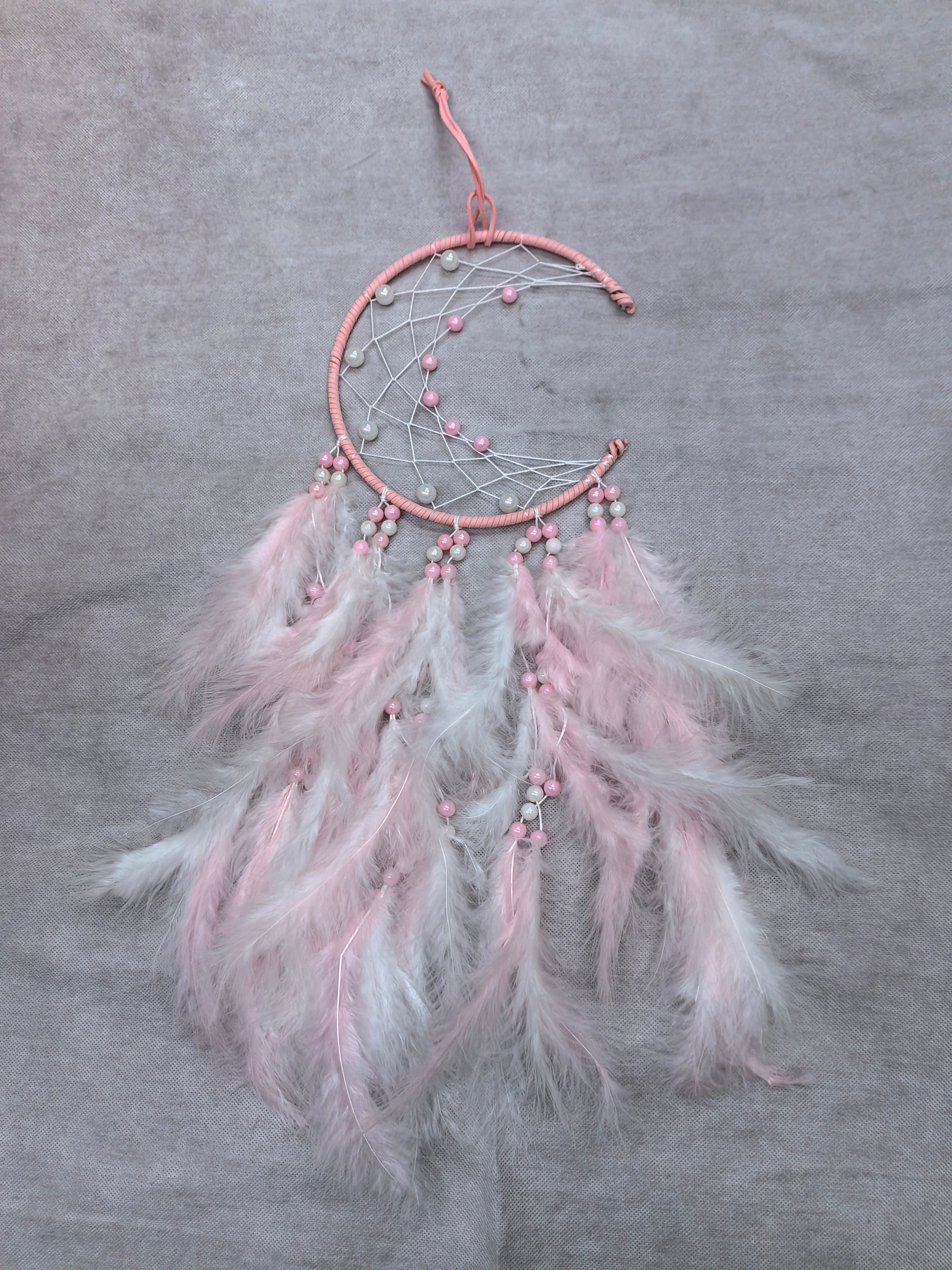 Déco Attrape-rêve forme de lune (x6)*3