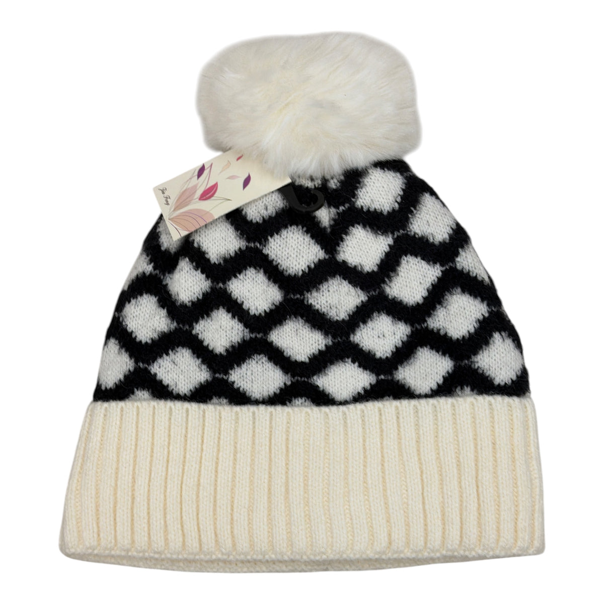Bonnet Femme fourré pompon (x12) #5