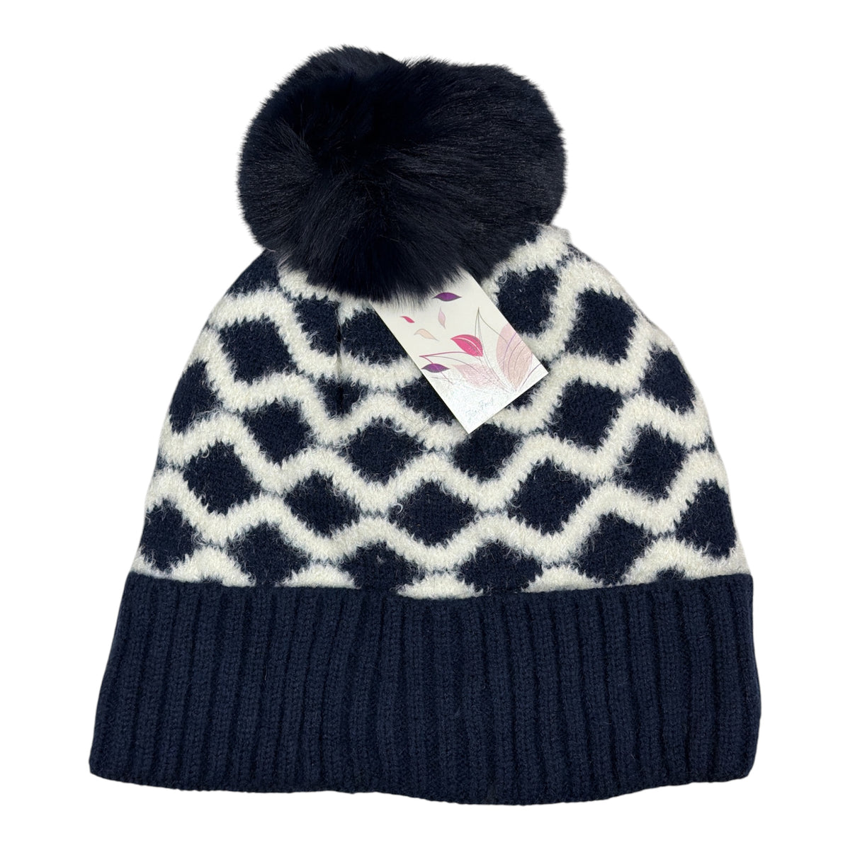 Bonnet Femme fourré pompon (x12) #5