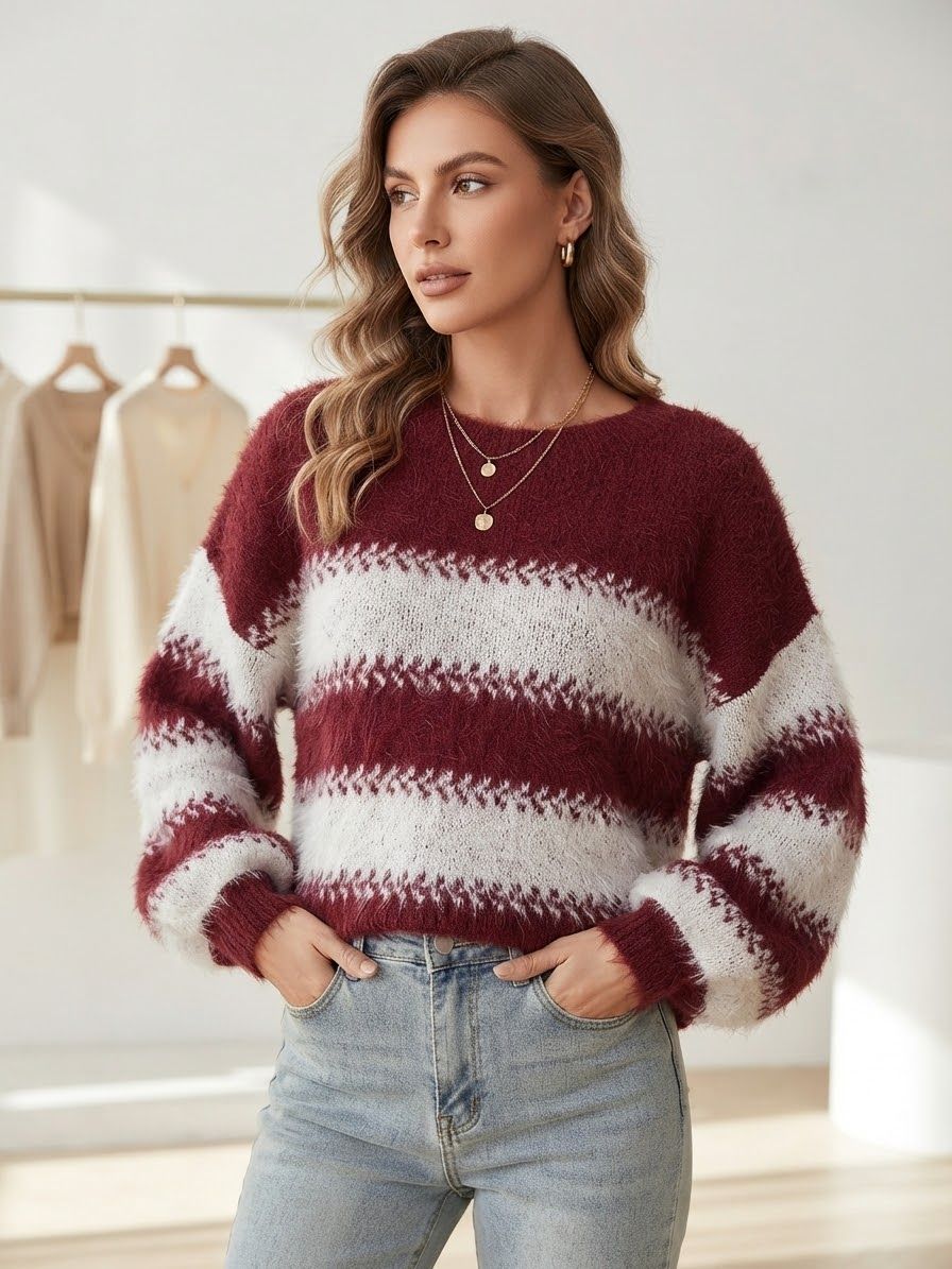 Pull Rayé (x6)