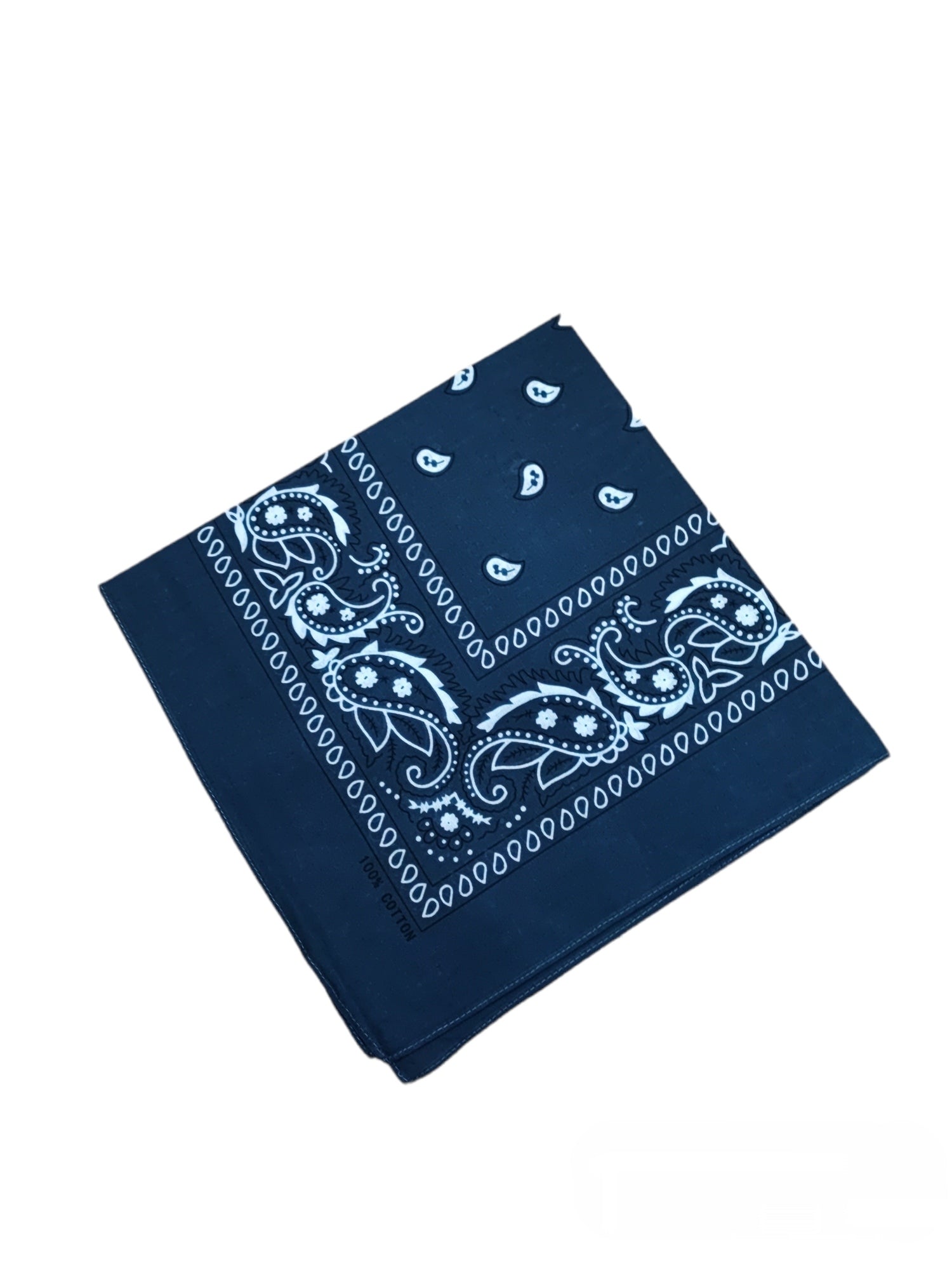 Bandana 100% coton Motif Paisley - paquet couleurs mélangés (x12) #3