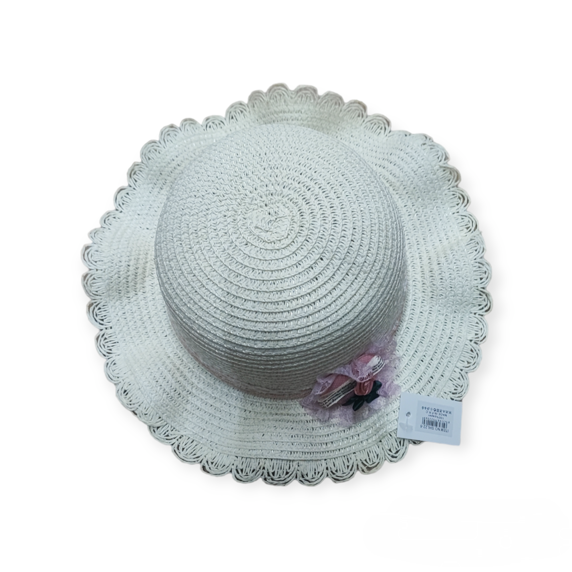 Chapeaux de paille taille enfant (x12)