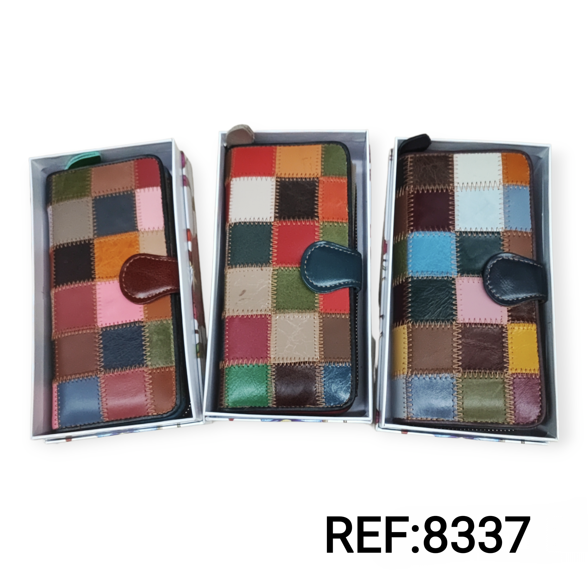 Portefeuille Cuir Avec Boîte
(X3)