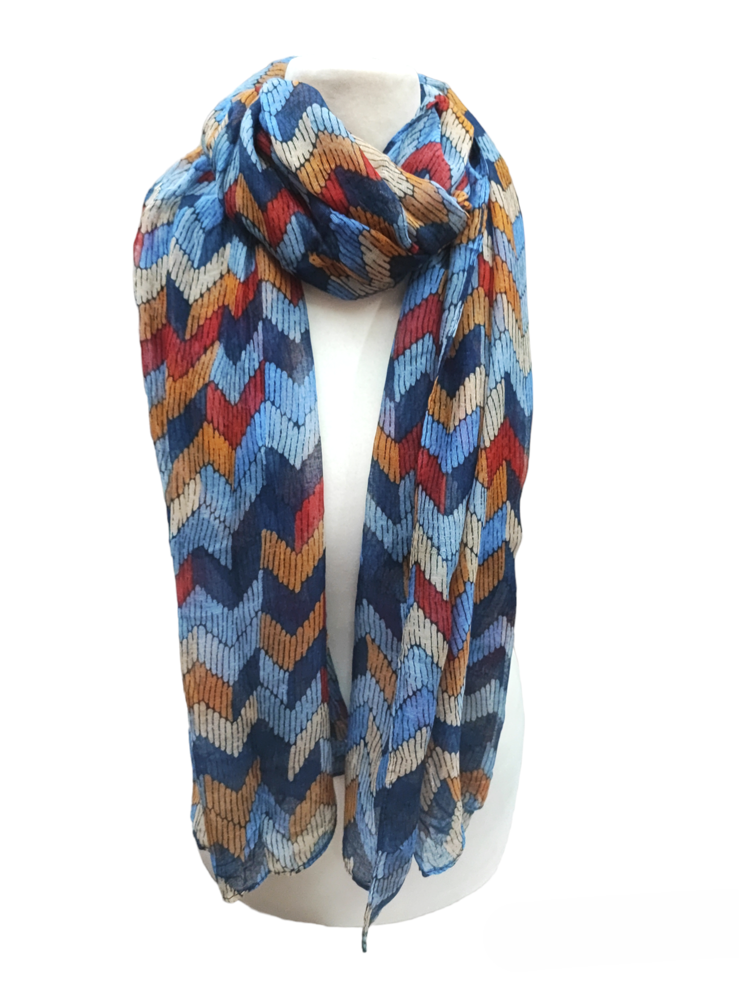 Foulard imprime petite vague
(x12)#17