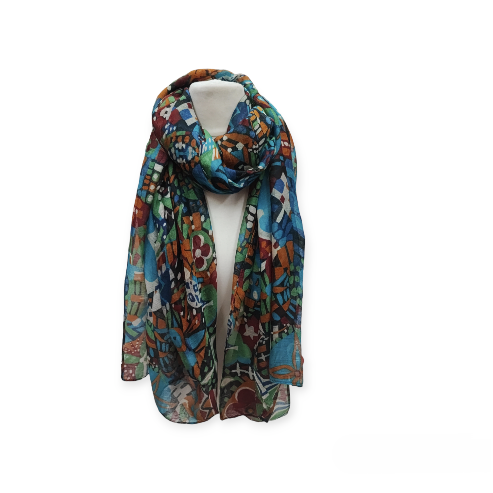 Foulard imprime
épanouissement (
x12)#13