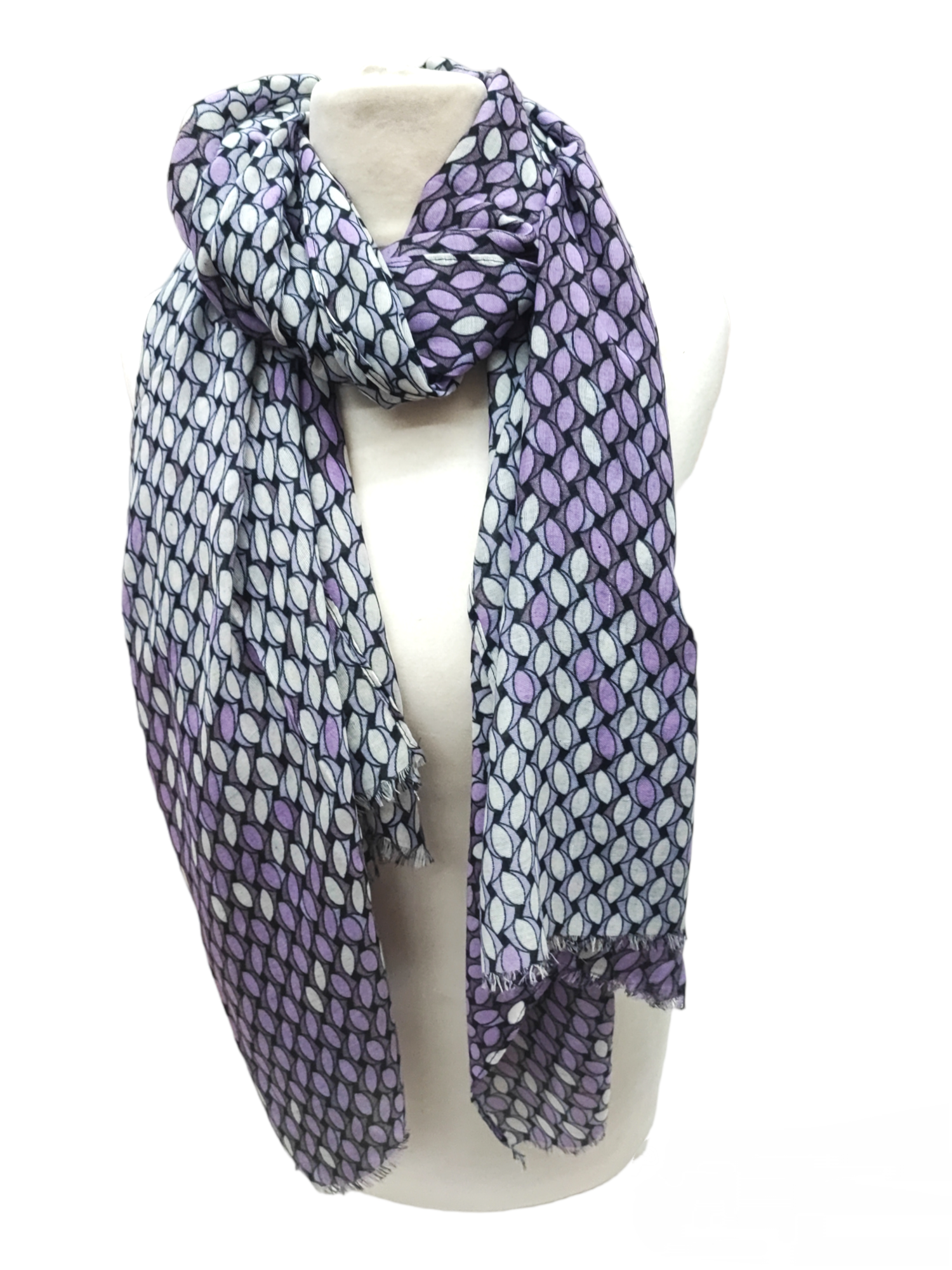 foulard imprime yeux d'ange (x12) #2