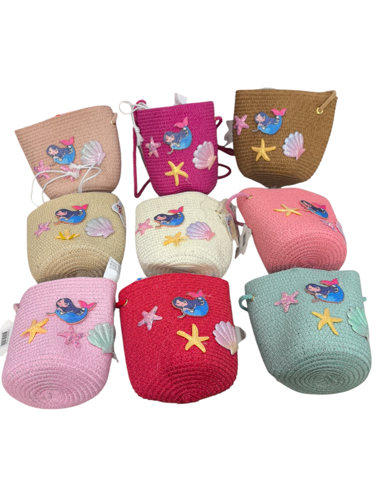 Sac mini paille fille (x12)#01