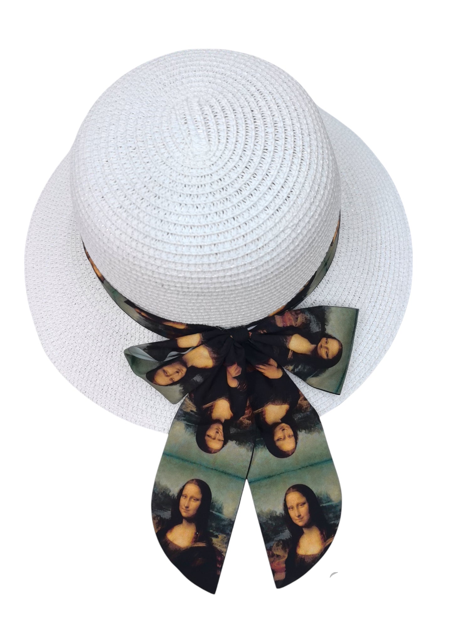 Chapeau capeline motif mélange (x12)#08