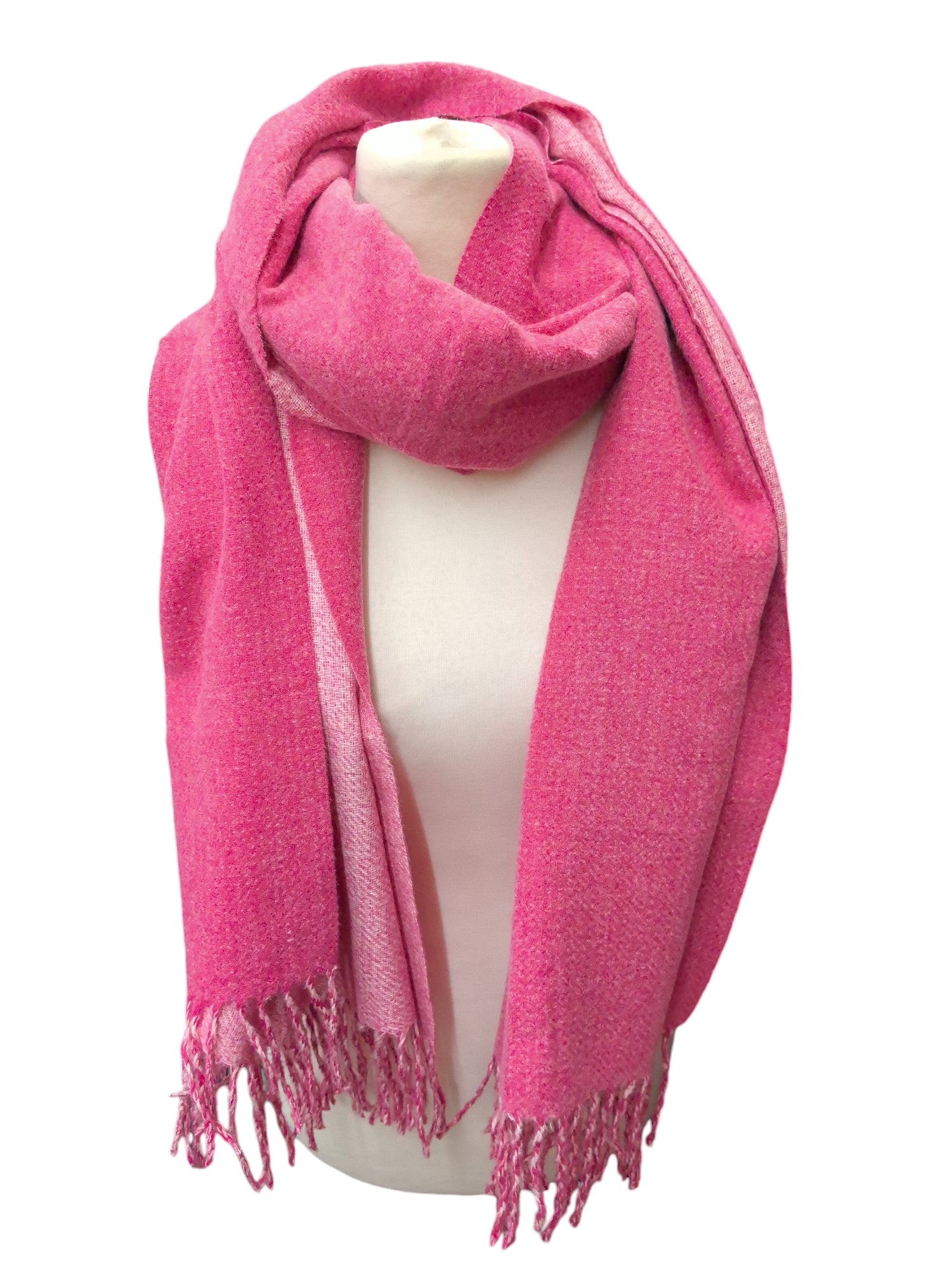 Écharpe châle couleur unie (x12)#3