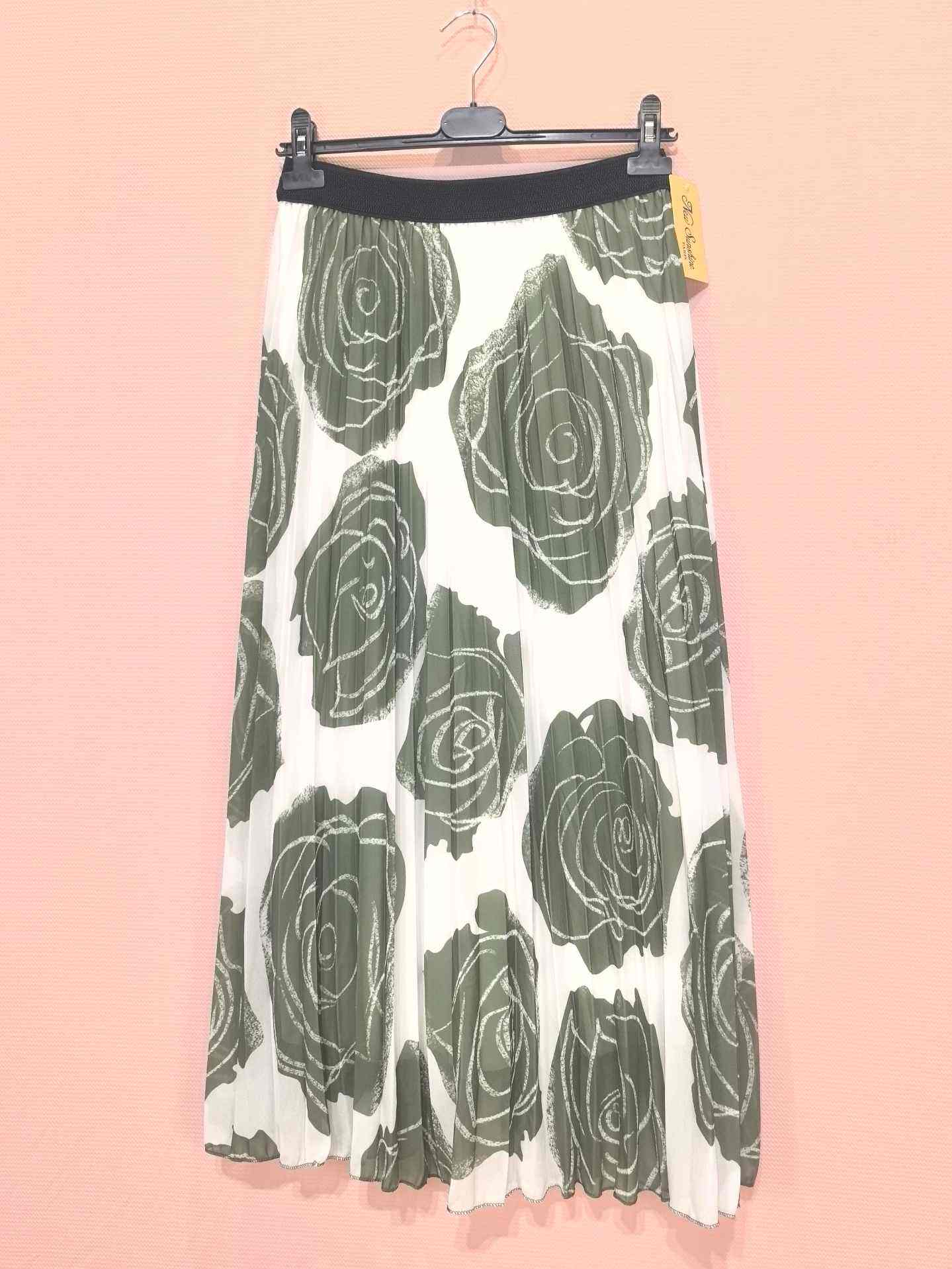 Jupe plissée imprimée (x6)