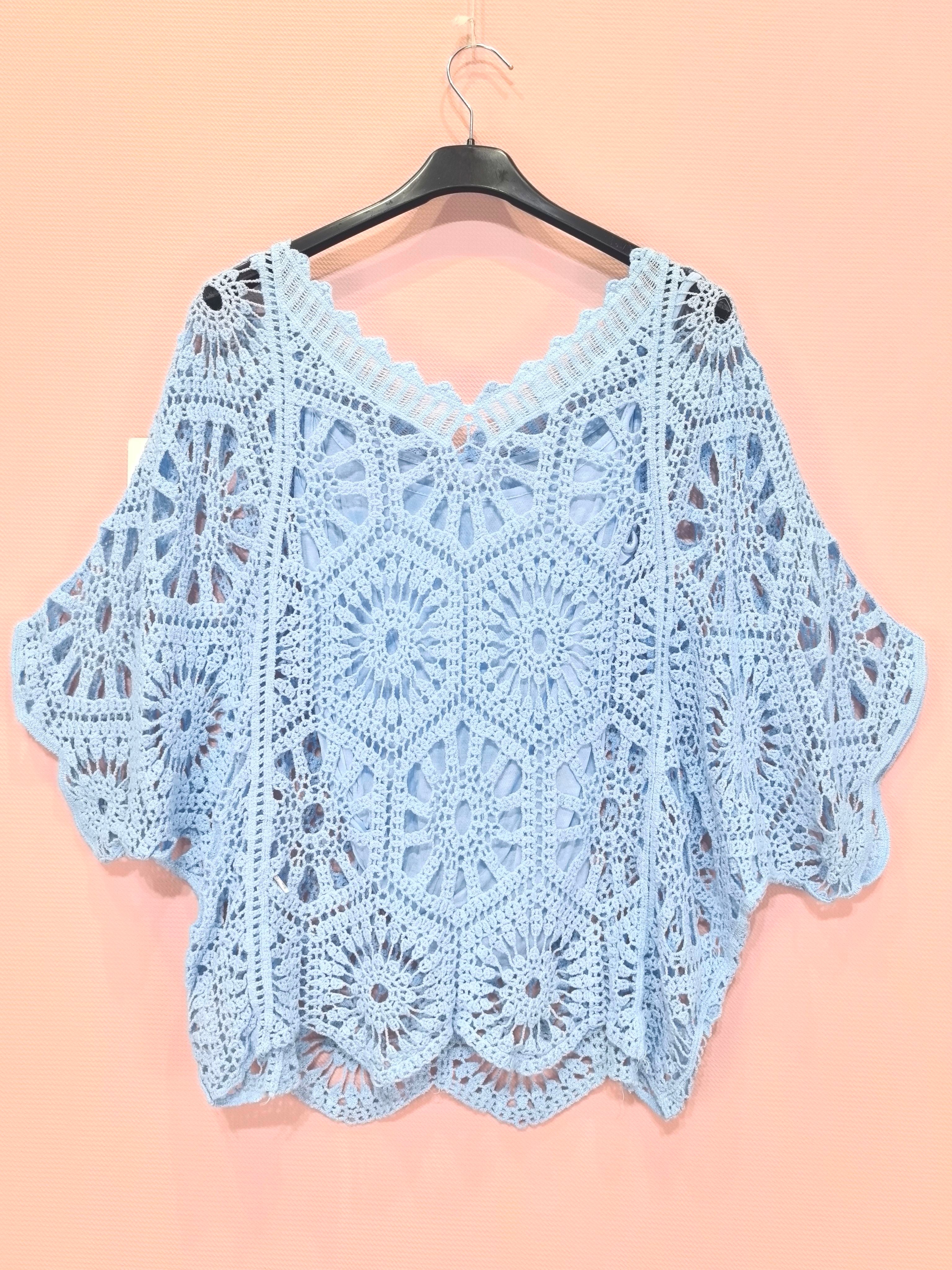 Top crochet 2 pièces (x8)