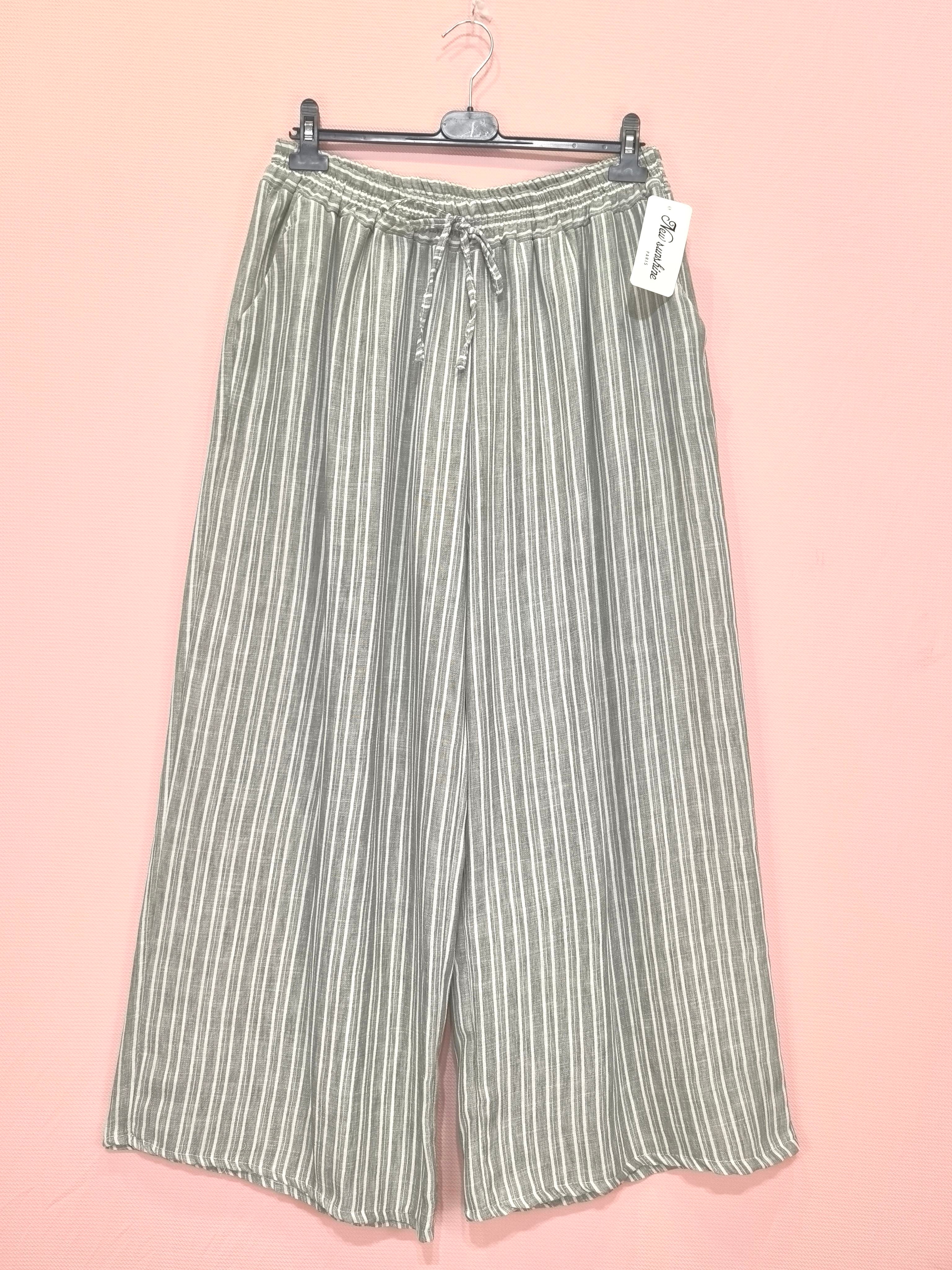 Pantalon Rayures (x6)