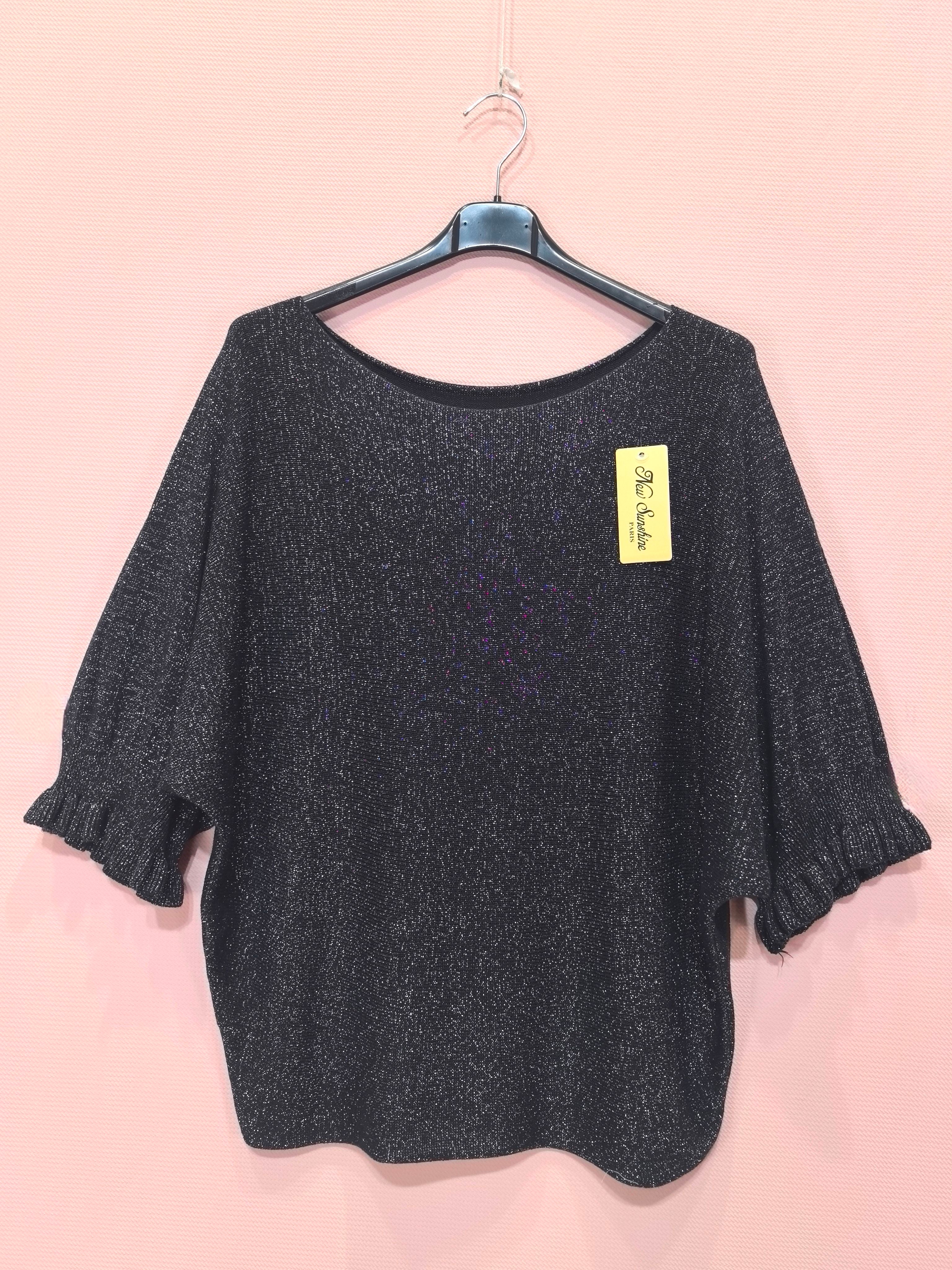 Pull Brillant Manches Courtes (x8)