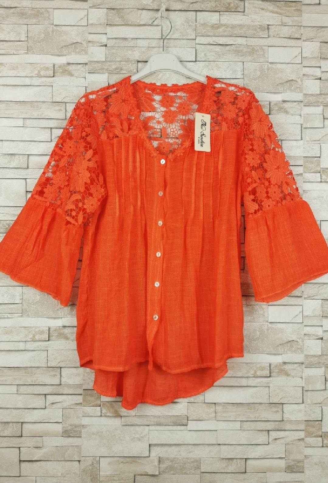 blouse avec dentelle(x8)