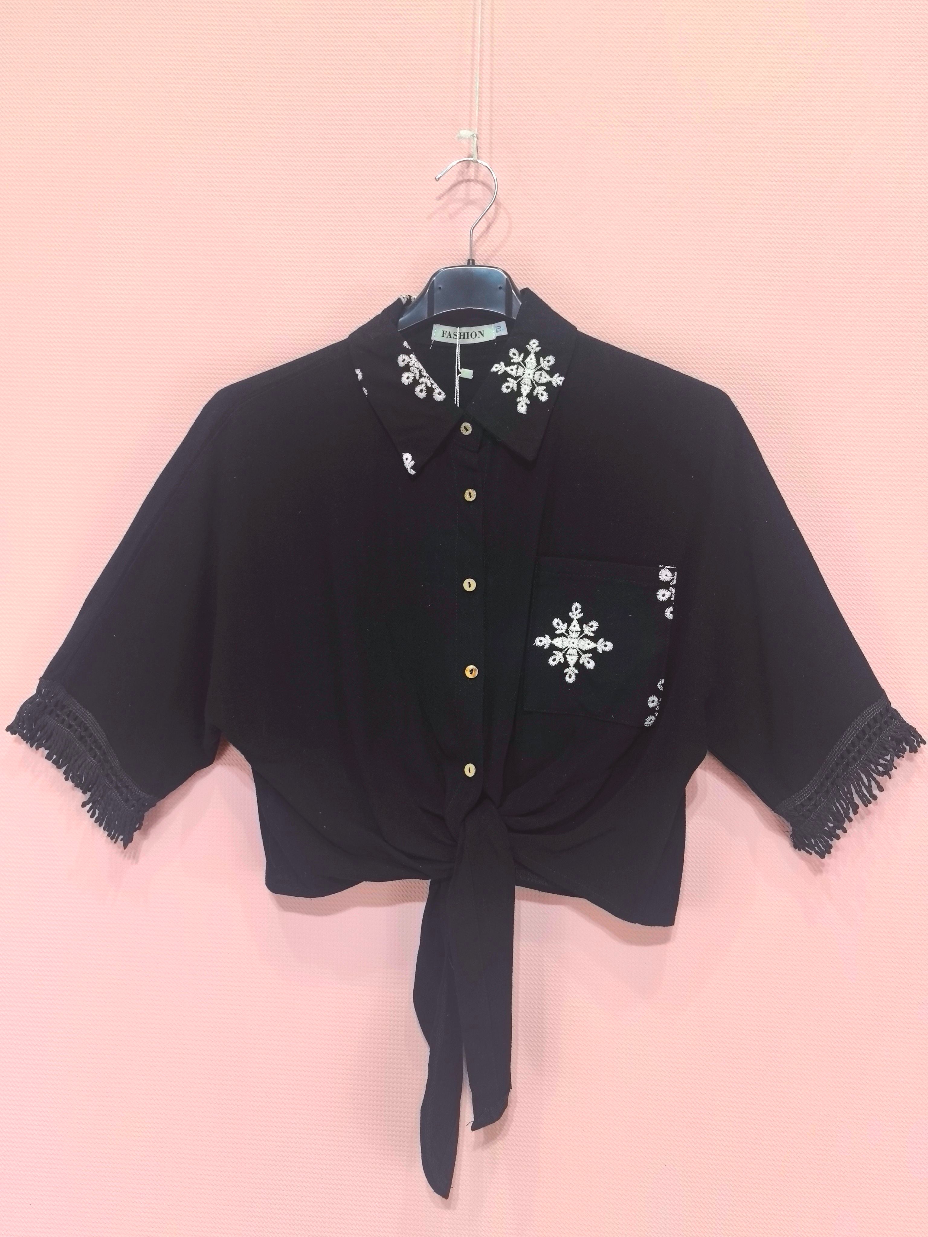 Chemise Crop Top(X6)