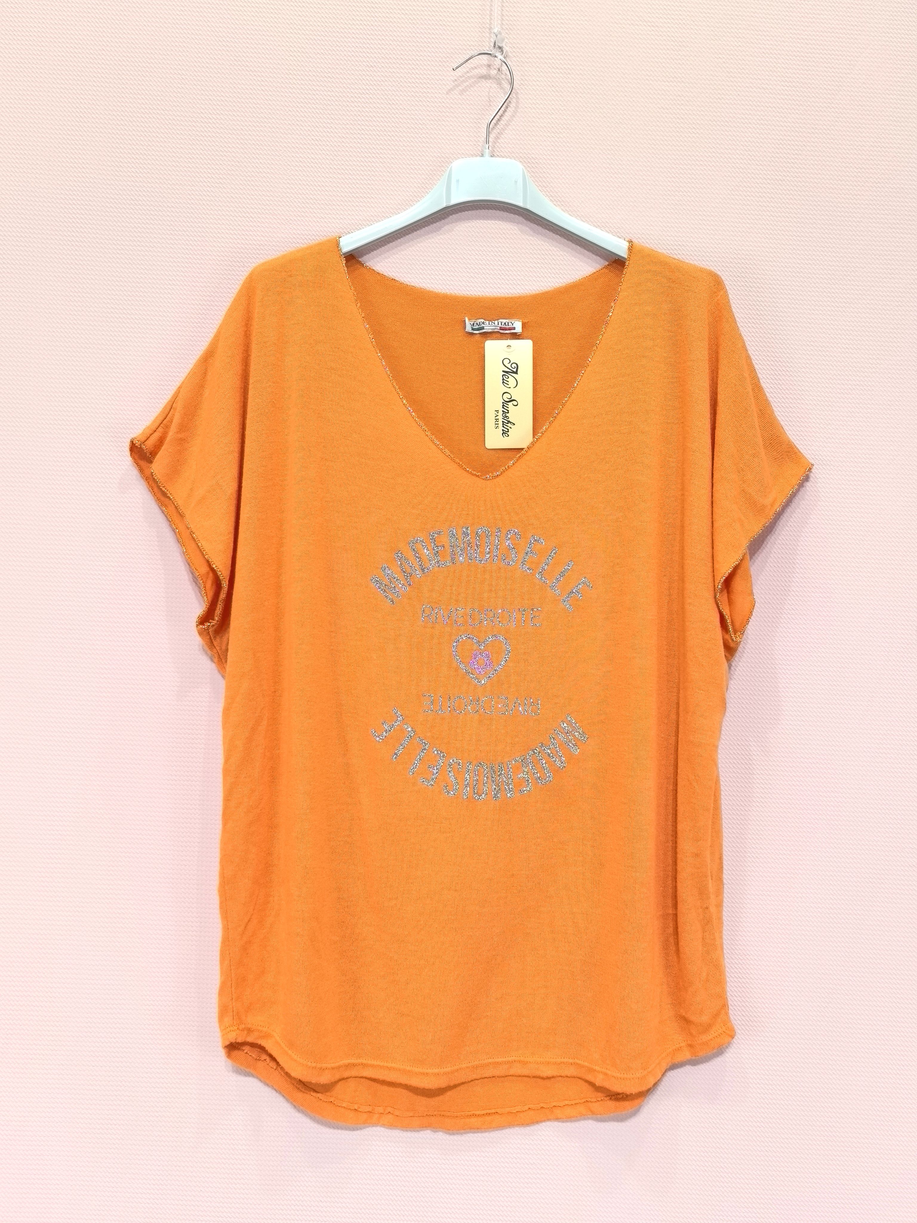 T-shirts Mademoiselle River Droite(x8)