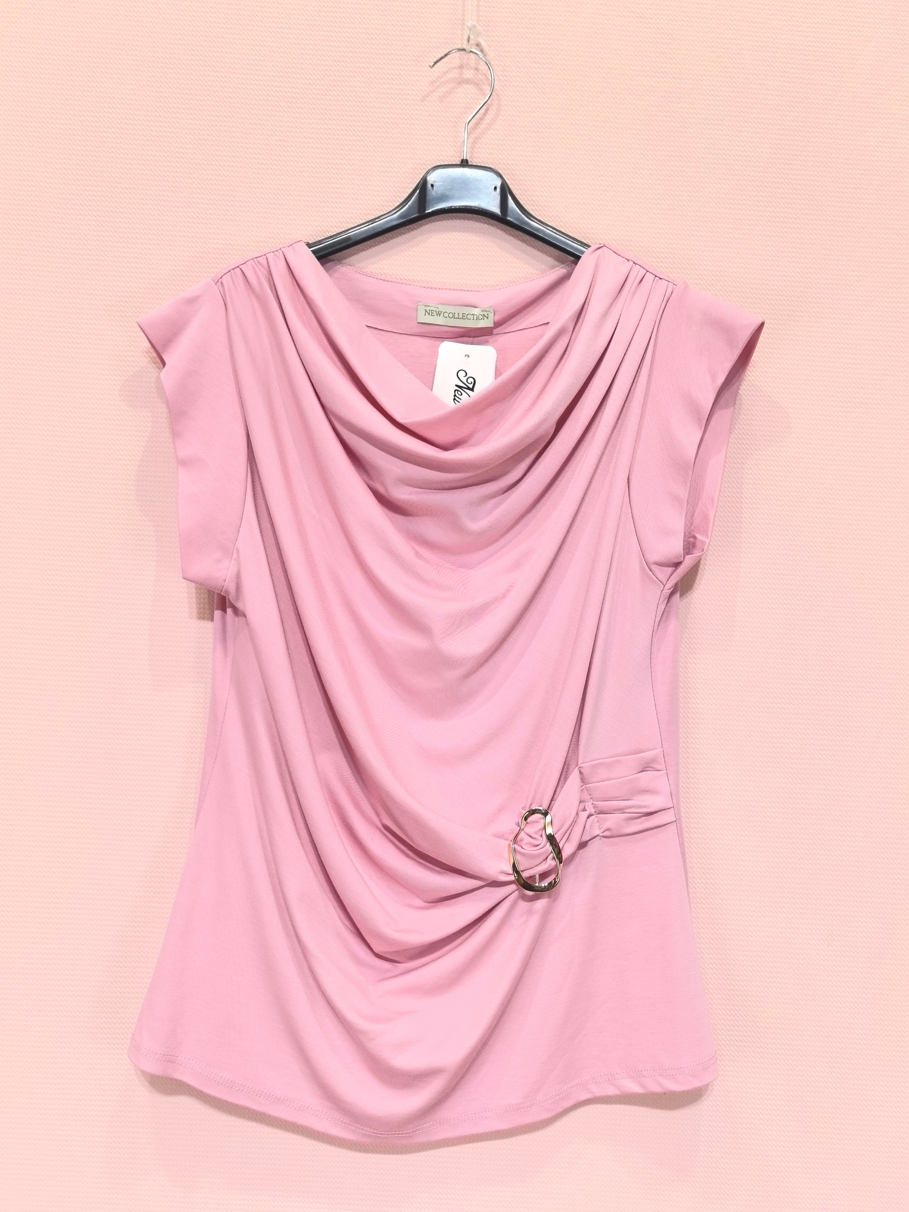 Top drapé avec boucle décorative(x8)