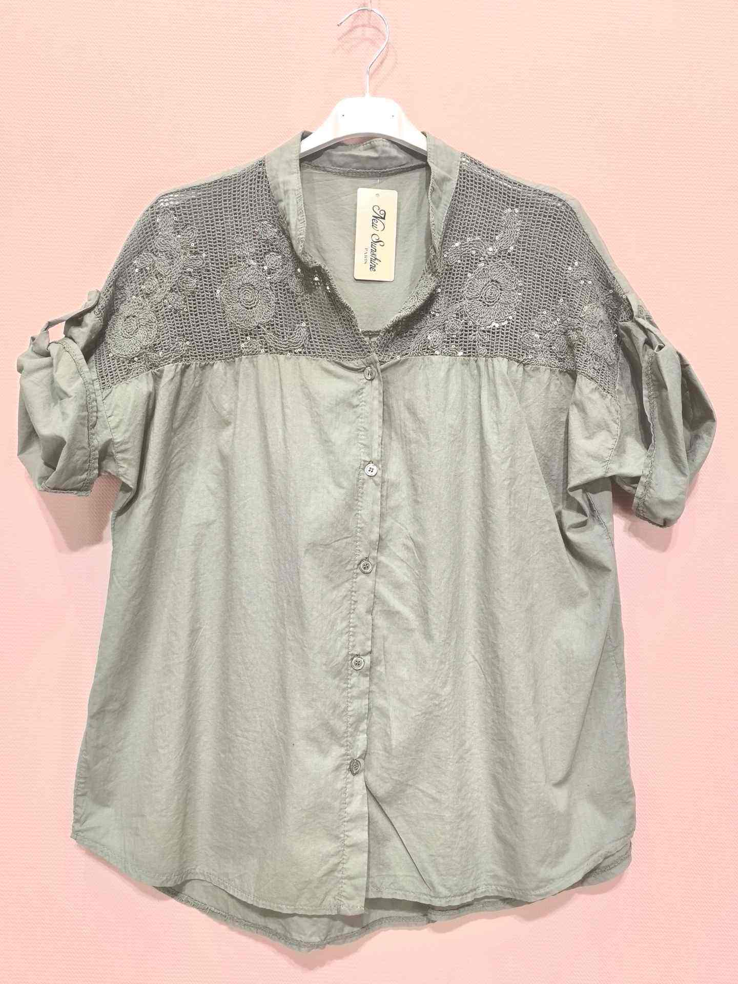 Chemise manches courtes (x6)