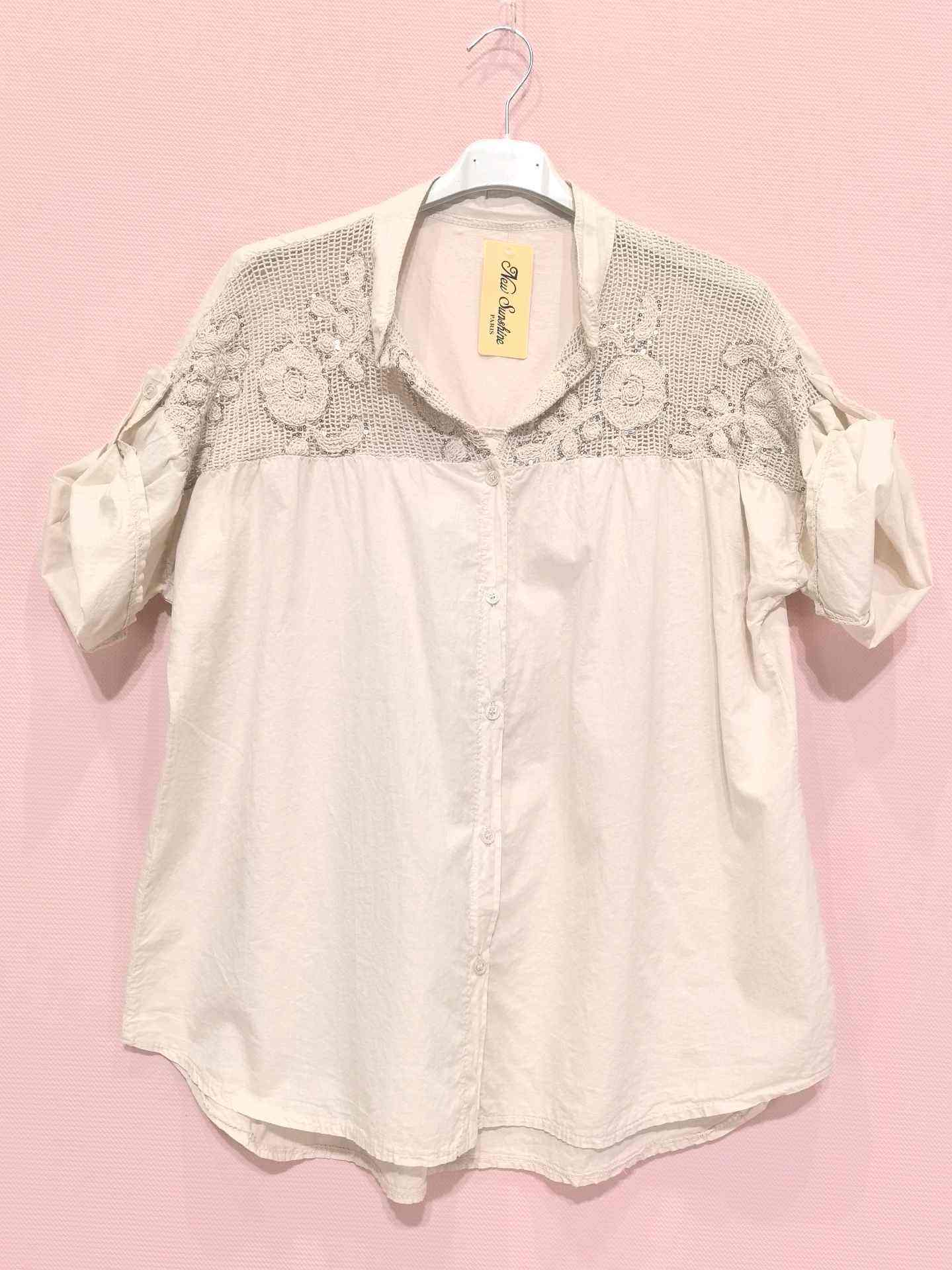 Chemise manches courtes (x6)