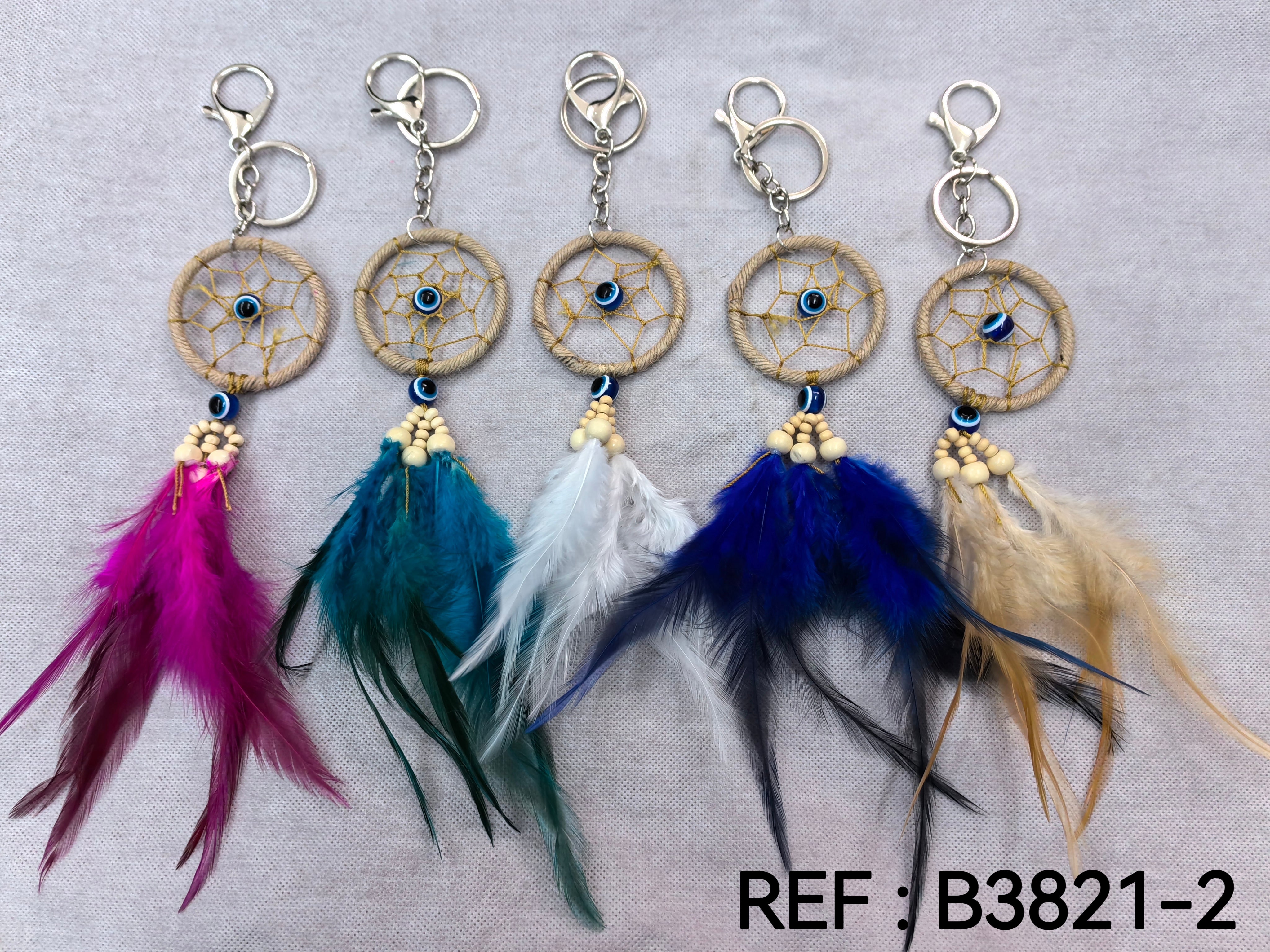 Déco Porte-clés attrape-rêves (x12)*2