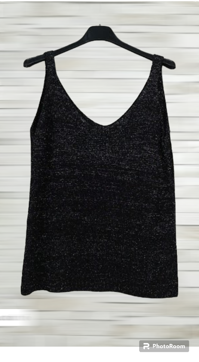 Débardeur maille avec lurex
(x9)