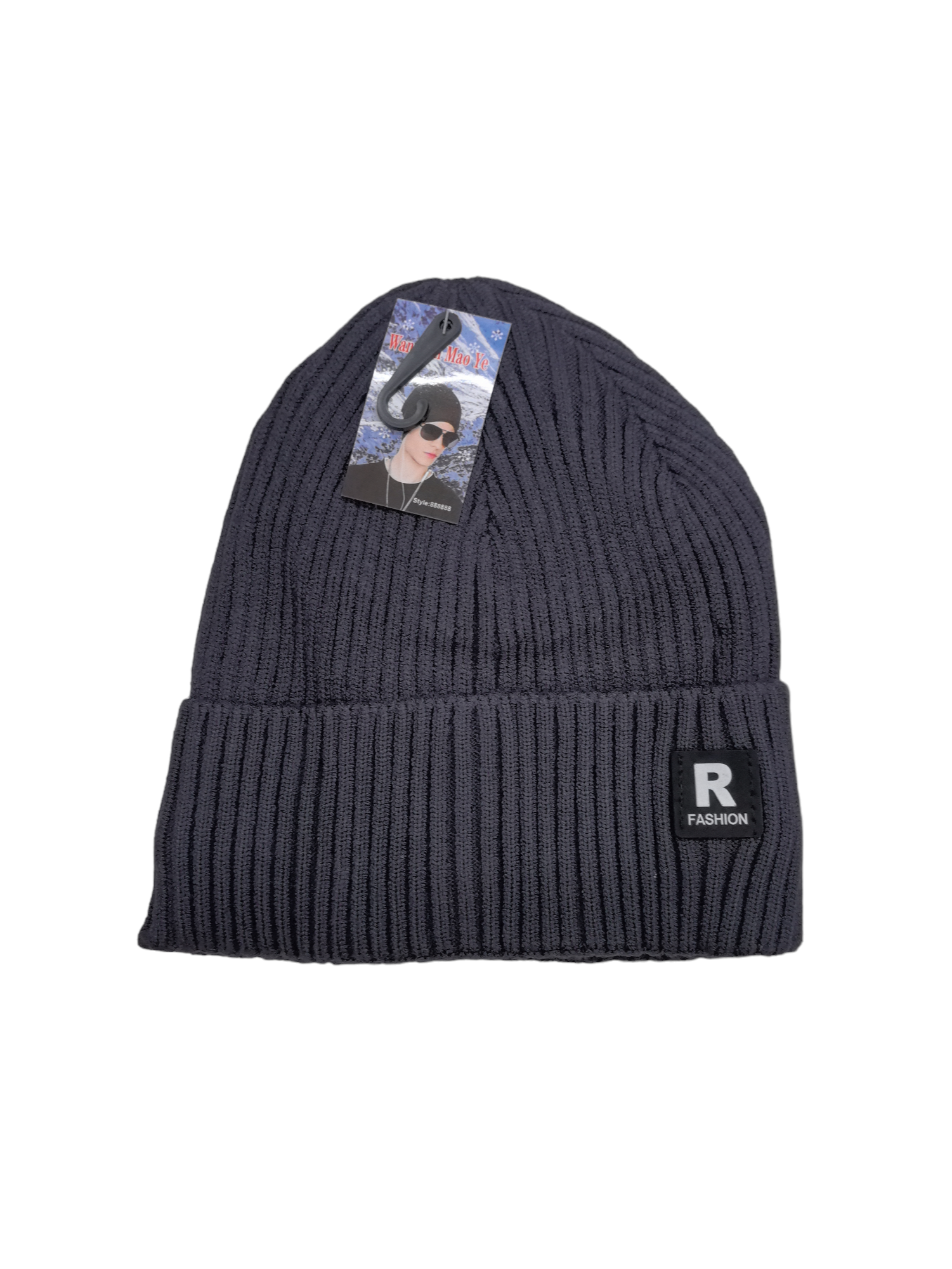 Bonnet polaire détail écriture R (x12) #9