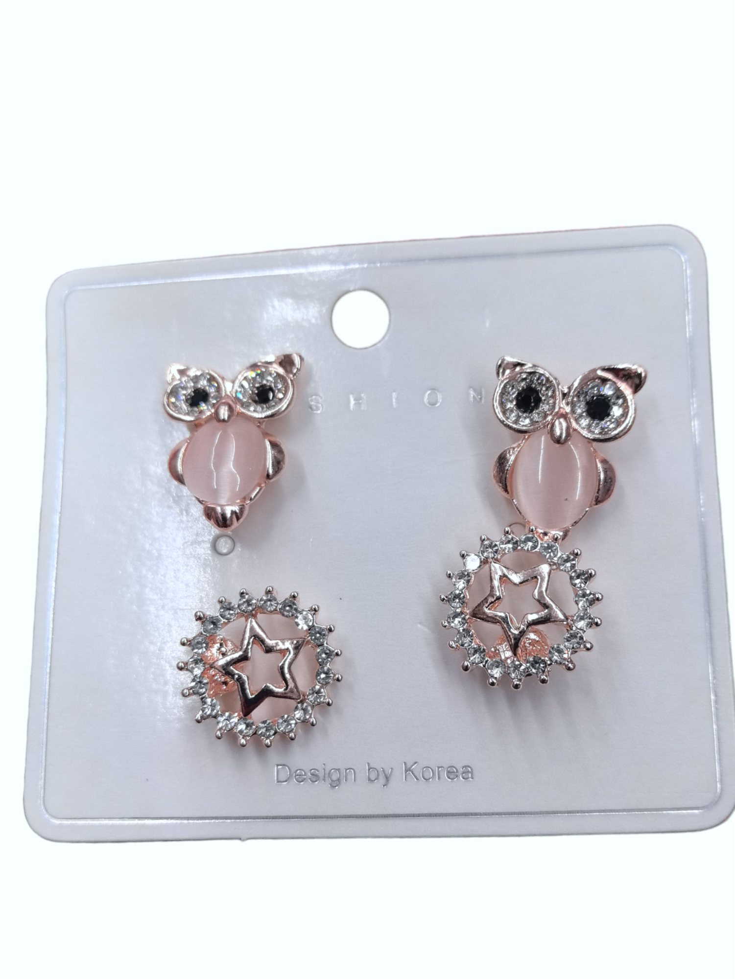 Petit broche en métal avec motif mélange (x12)