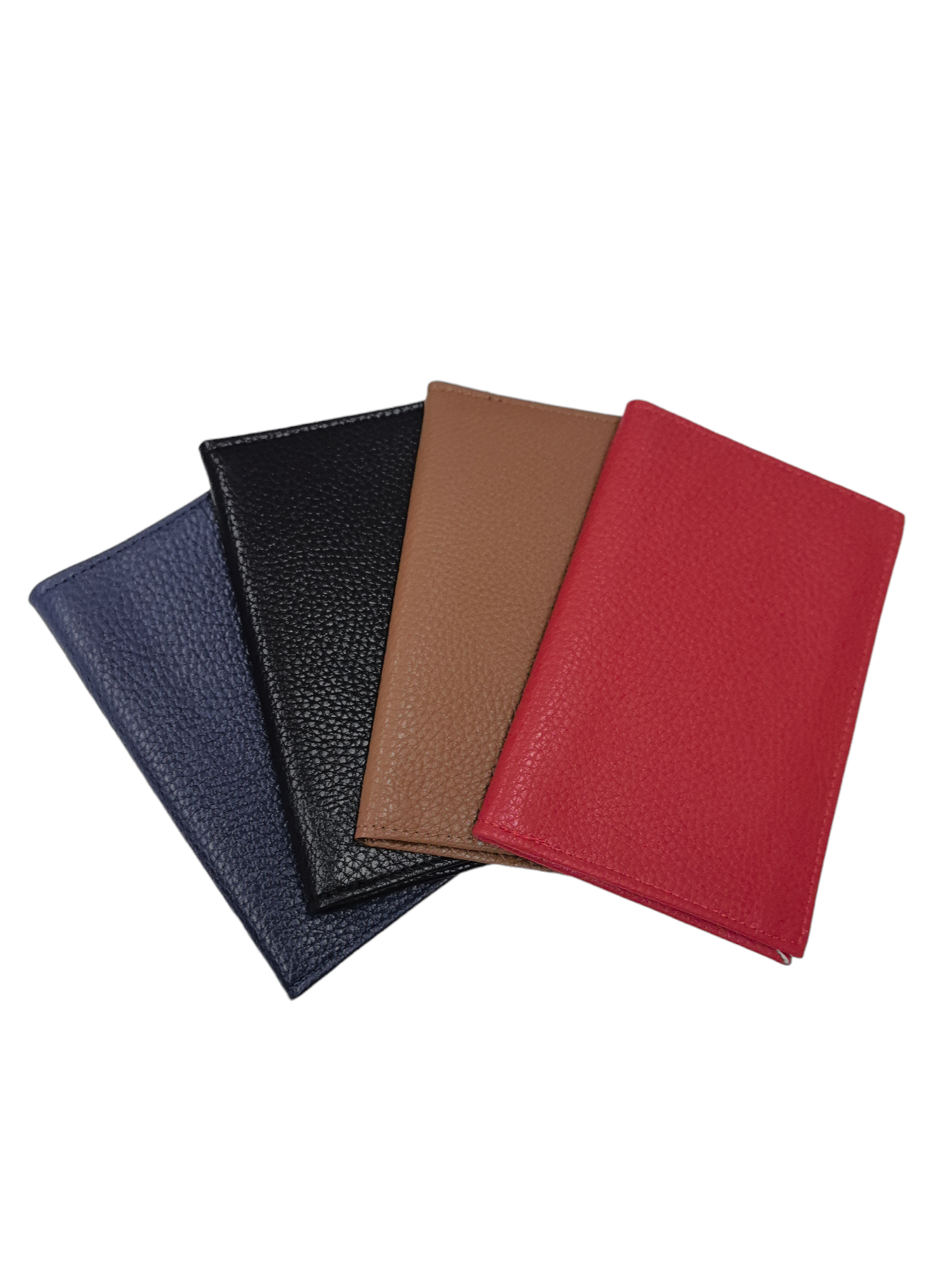 LOT DE 12 - Portefeuille Croûte de cuir vachette 2,50€/unité