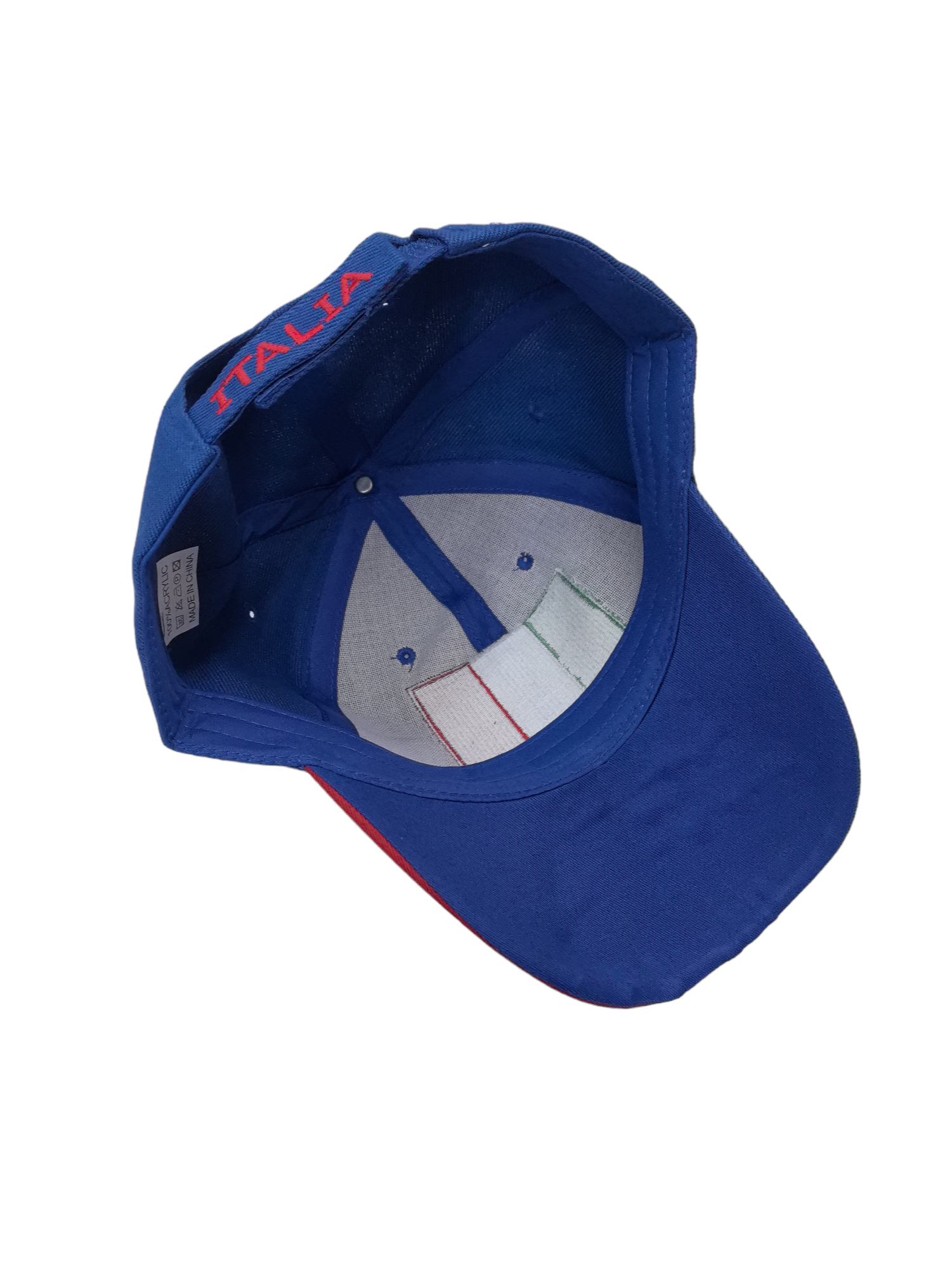 Casquettes drapeau Italie (x6)