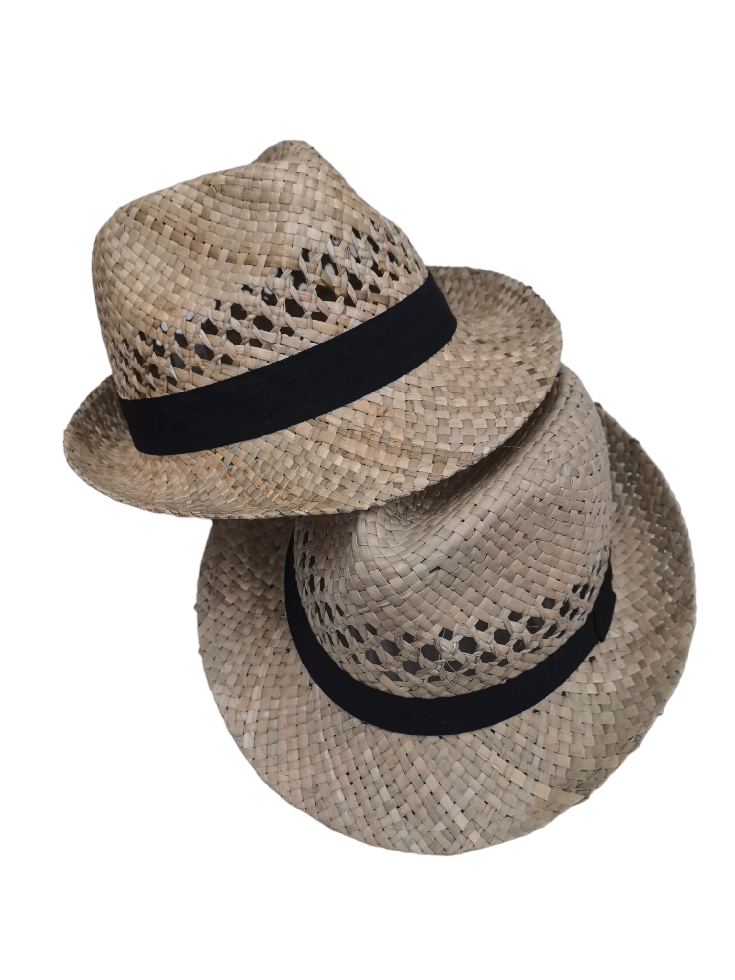 Chapeau en paille naturelle (x6)#5