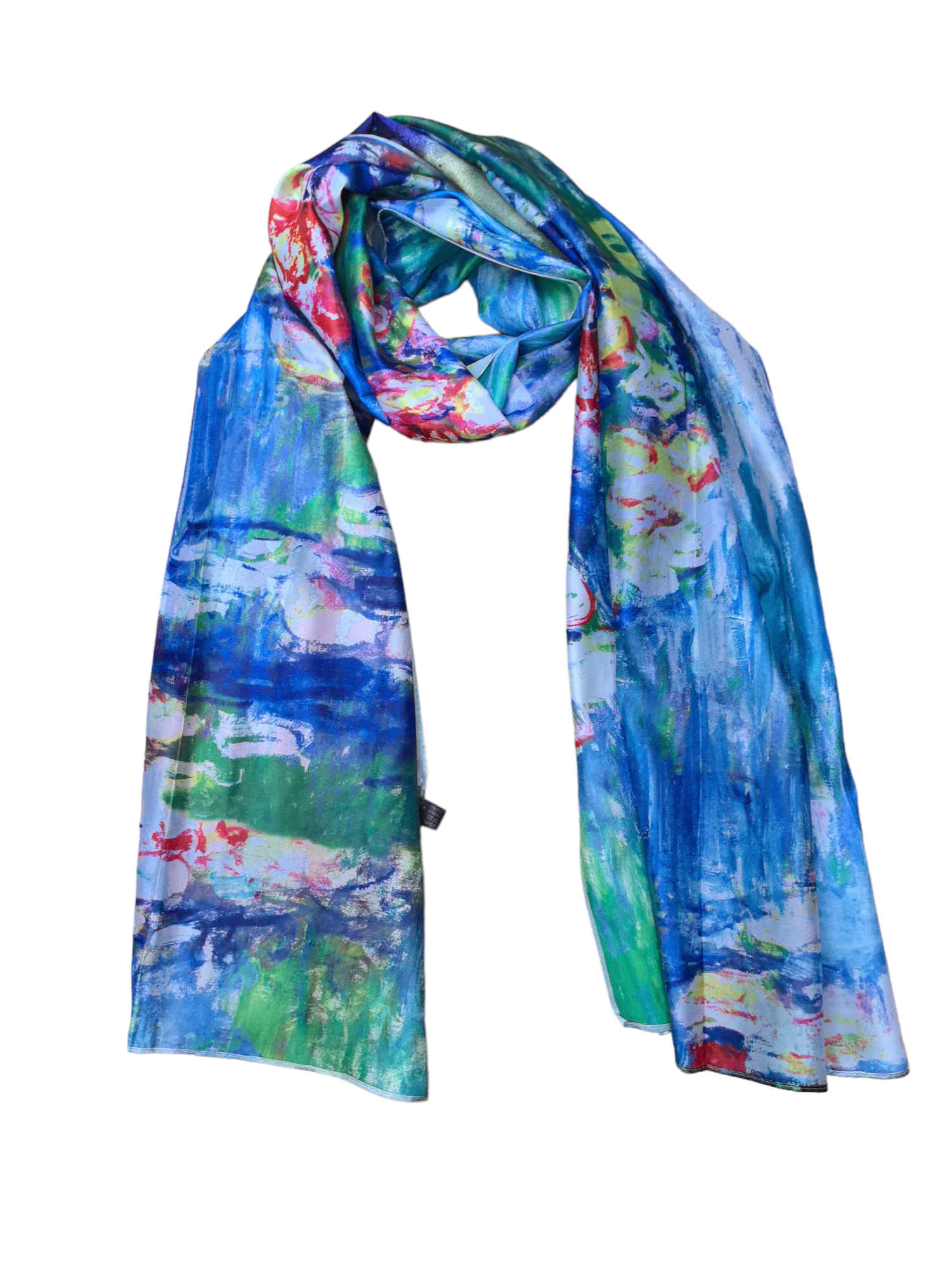 Foulards châle peinture à l'huile double face (x4)#16