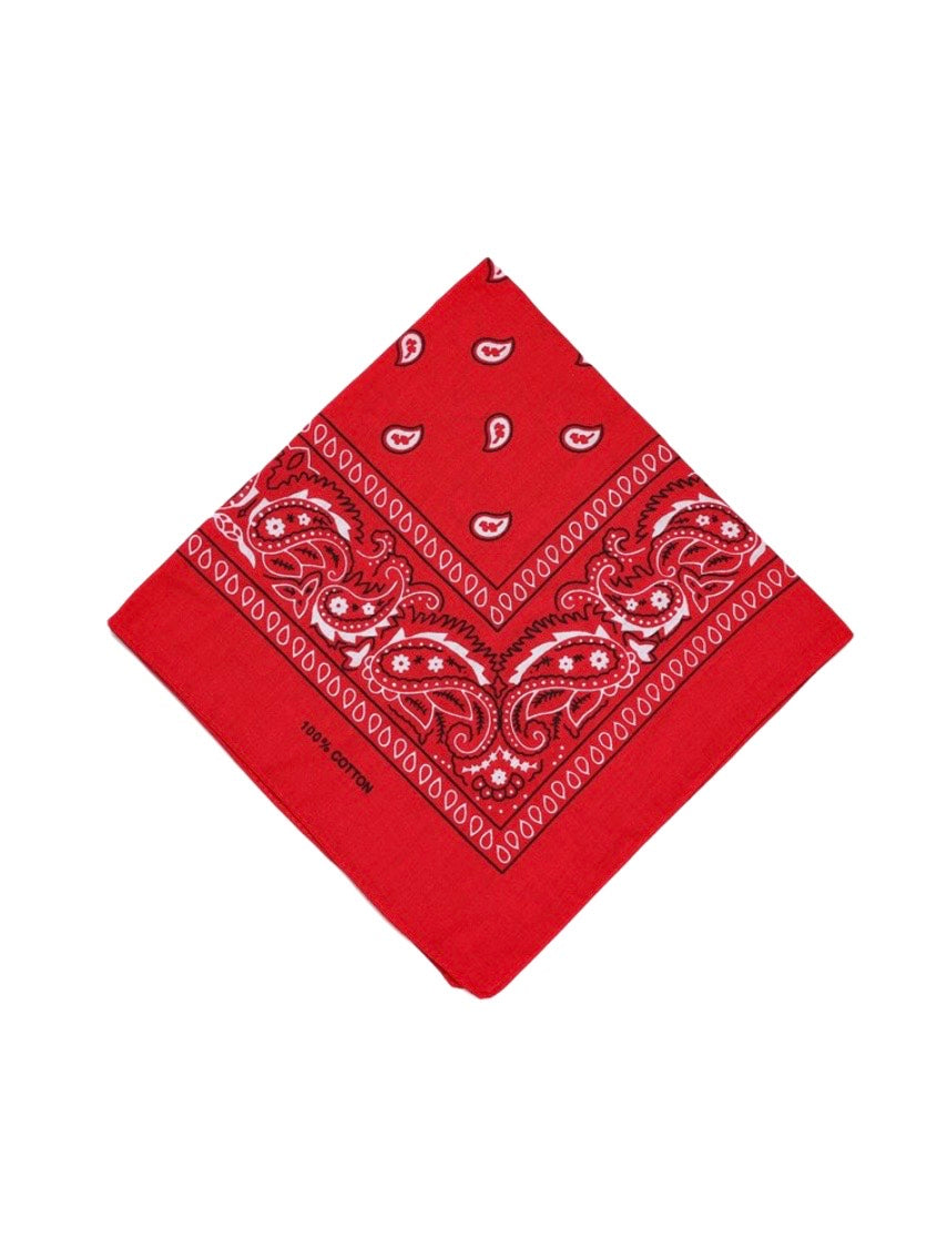 Bandana Carré 100% Coton motif paisley (x12)