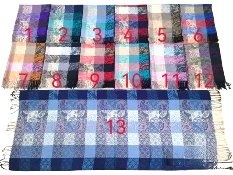 Châle Écharpe SYLVIA (x12) #28