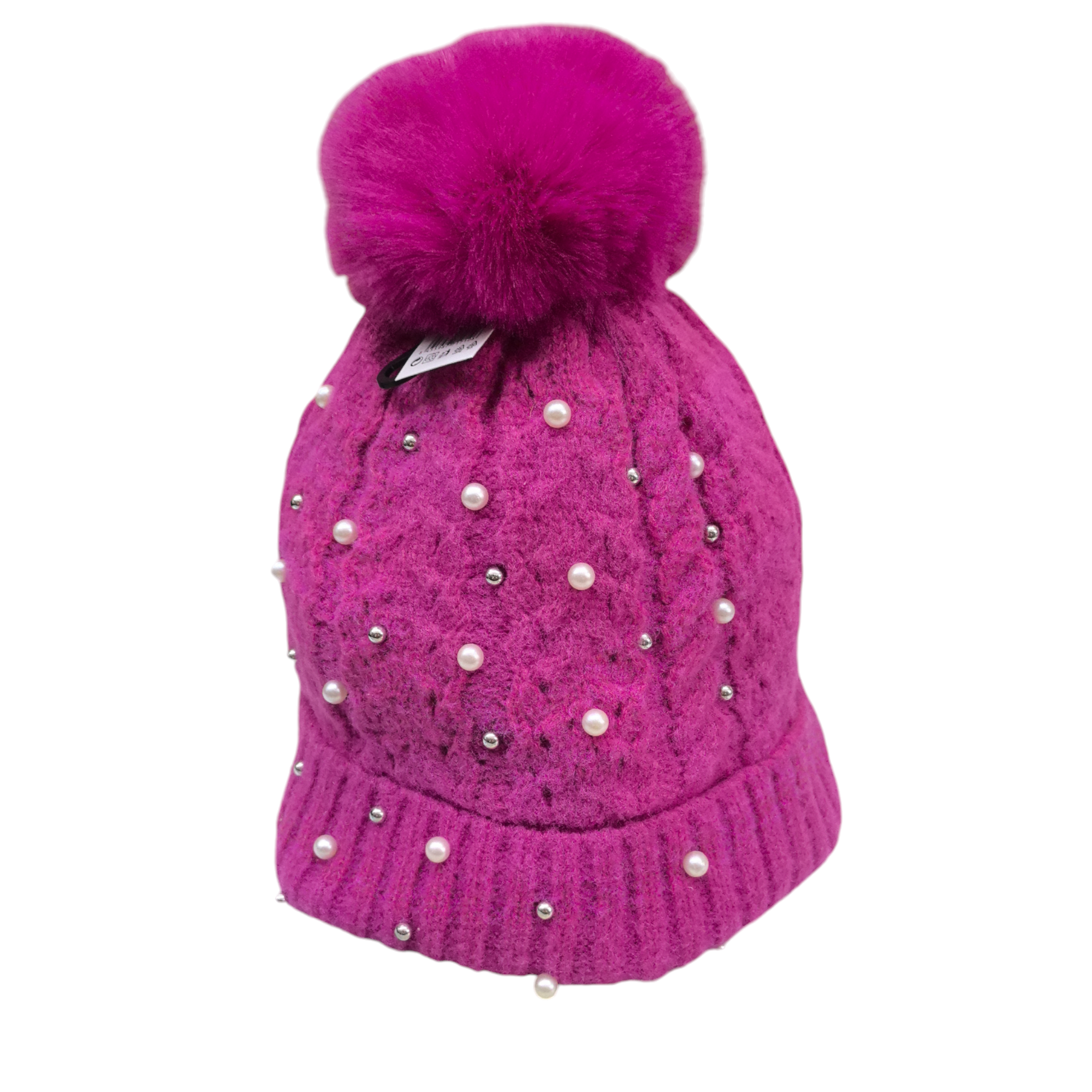 bonnet femme tricoté perle(x12)#10