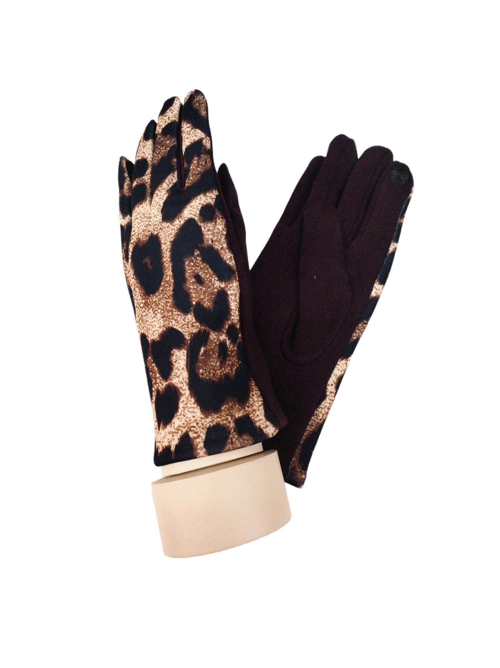 Gants tactiles motifs et couleurs mélange(x12)