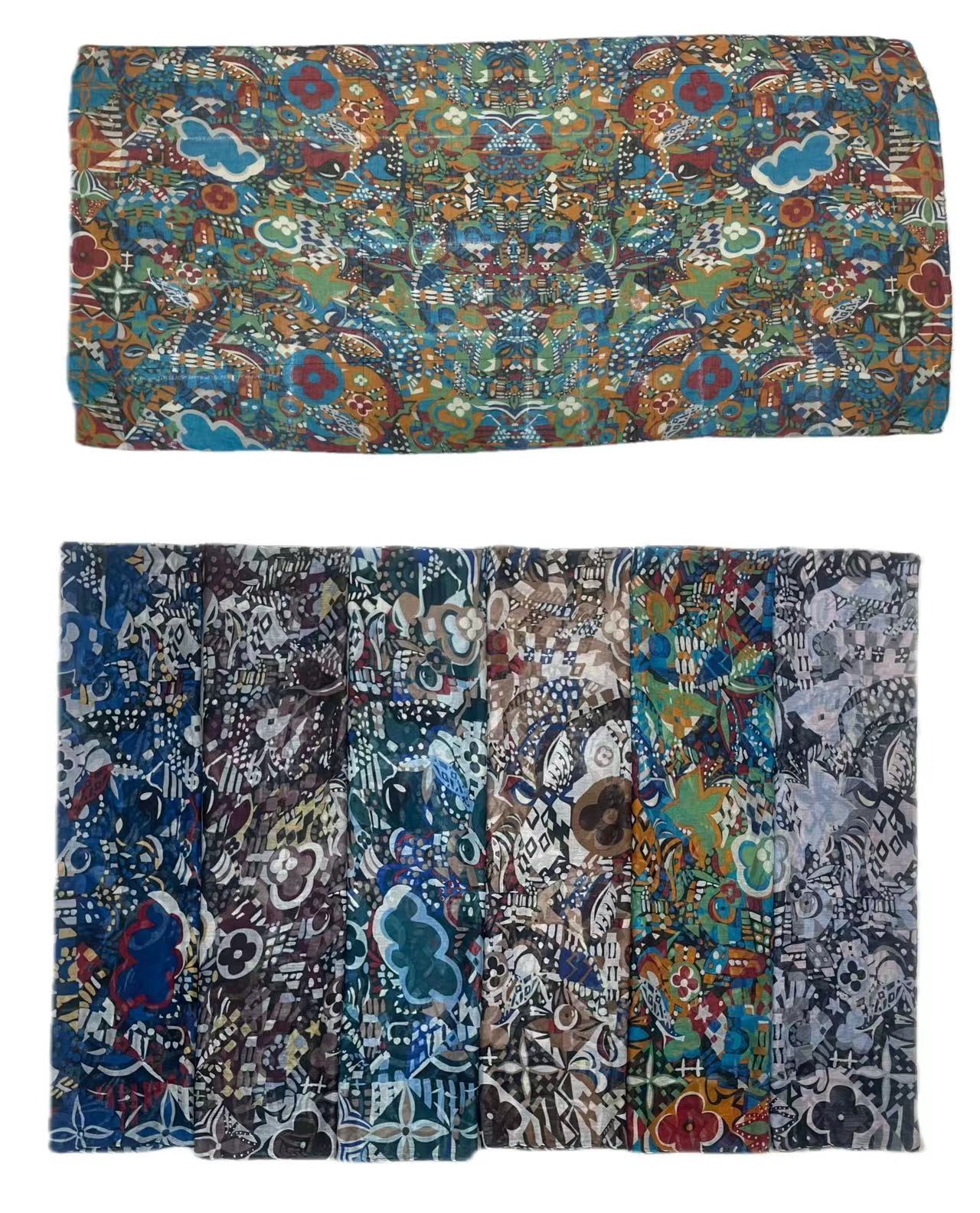 Foulard imprime
épanouissement (
x12)#13