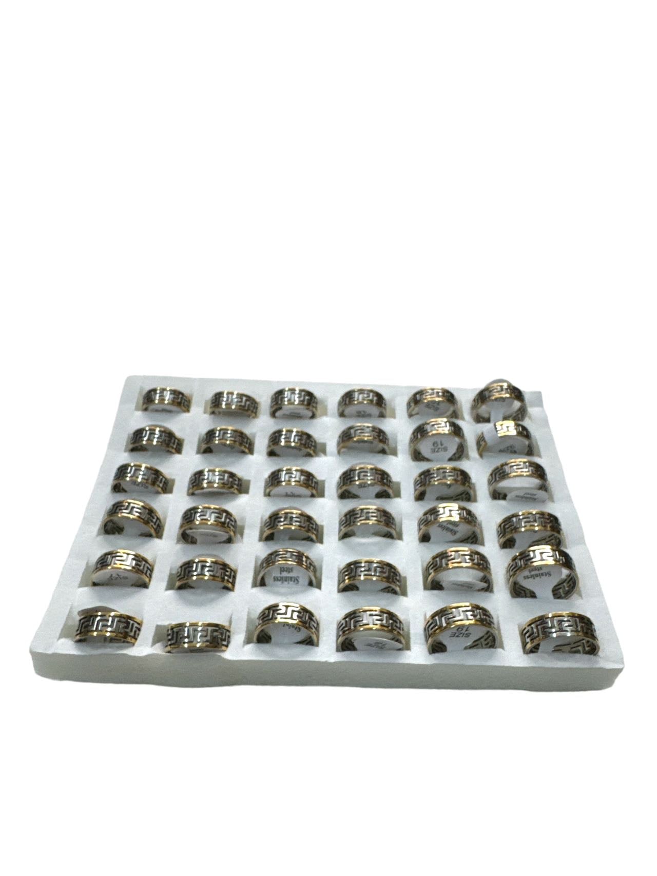 bagues acier inoxydable (x36) 1,00€/unité