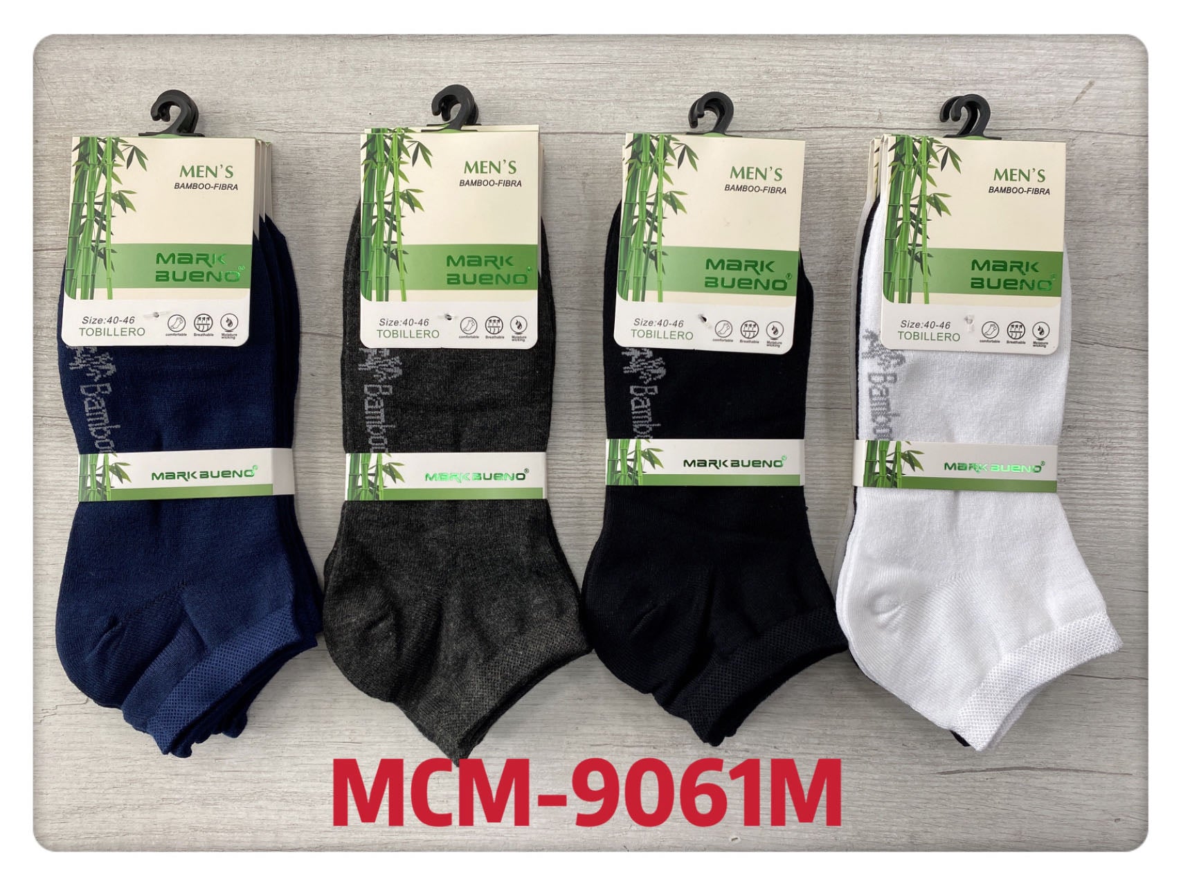 Homme Chaussettes Fibre de Bambou Qualité supérieure (x24)