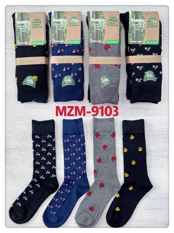 Homme Chaussettes Fibre de Bambou Qualité supérieure (x24)