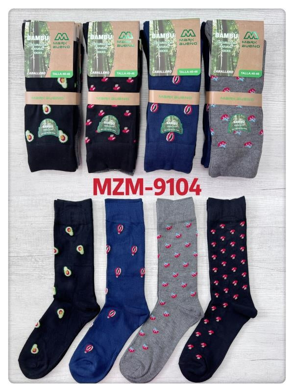 Homme Chaussettes Fibre de Bambou Qualité supérieure (x24)